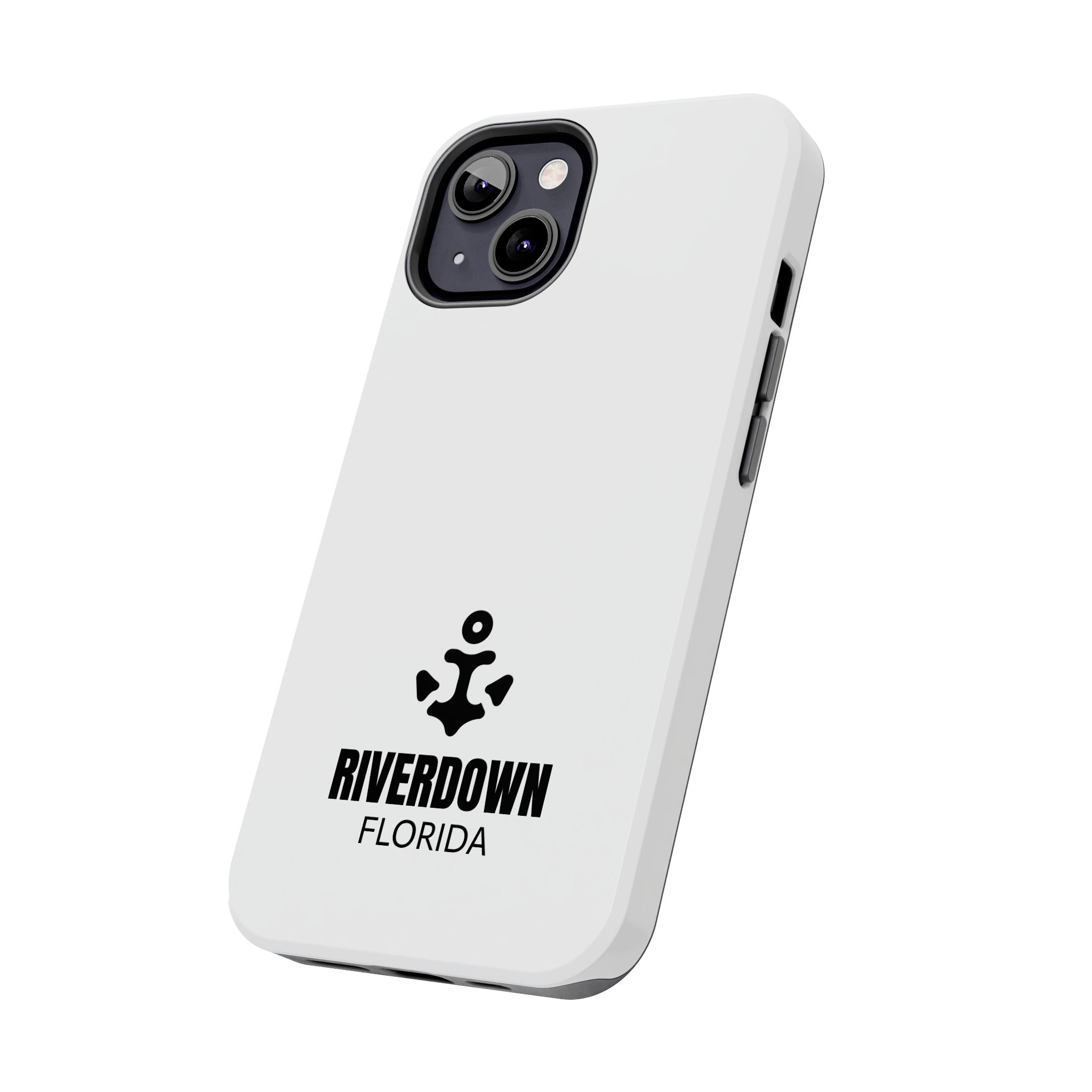 924 - Phone Case White Cap Riverdown Florida Tough Phone Case – Slim Protective iPhone Cover with R|D Logo