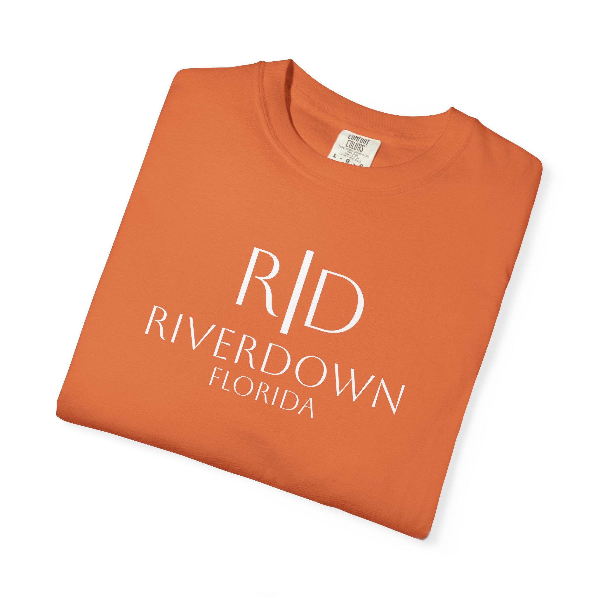 10 - Tee Multi Colors Sunset Relaxation — Minimalist Initials T-Shirt