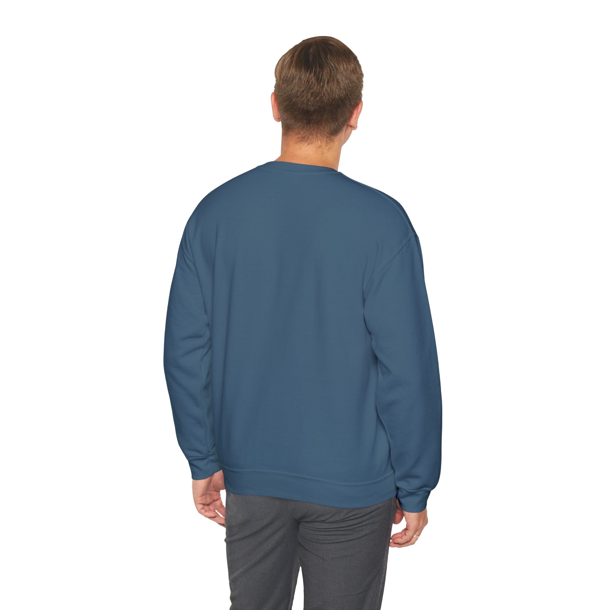 933 - Crewneck Embroidered Pensacola Beach Sweatshirt —Anchor  'Riverdown' Anchor Logo Minimalist Nautical Pullover