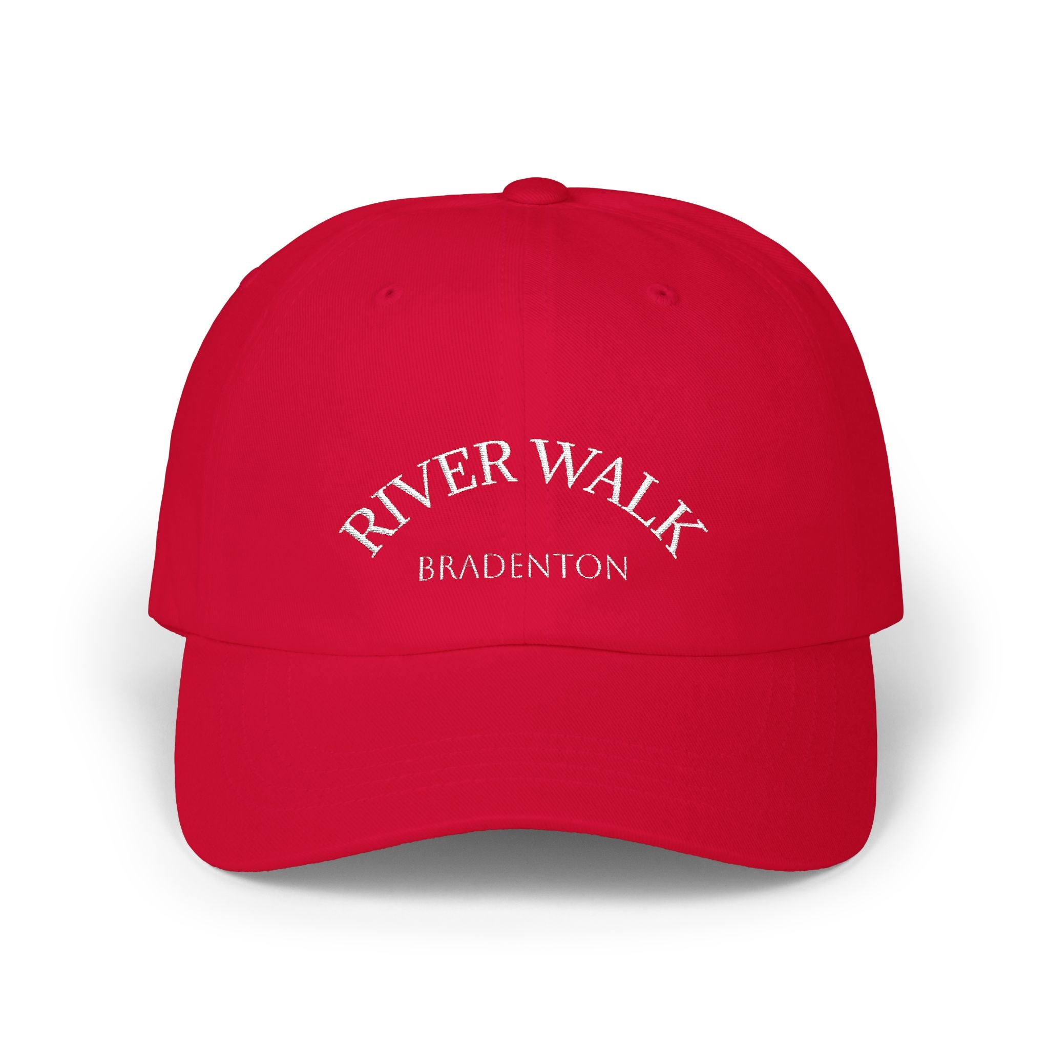 92 - River Walk Bradenton Embroidered Dad Cap — Classic Embroidered Baseball Hat