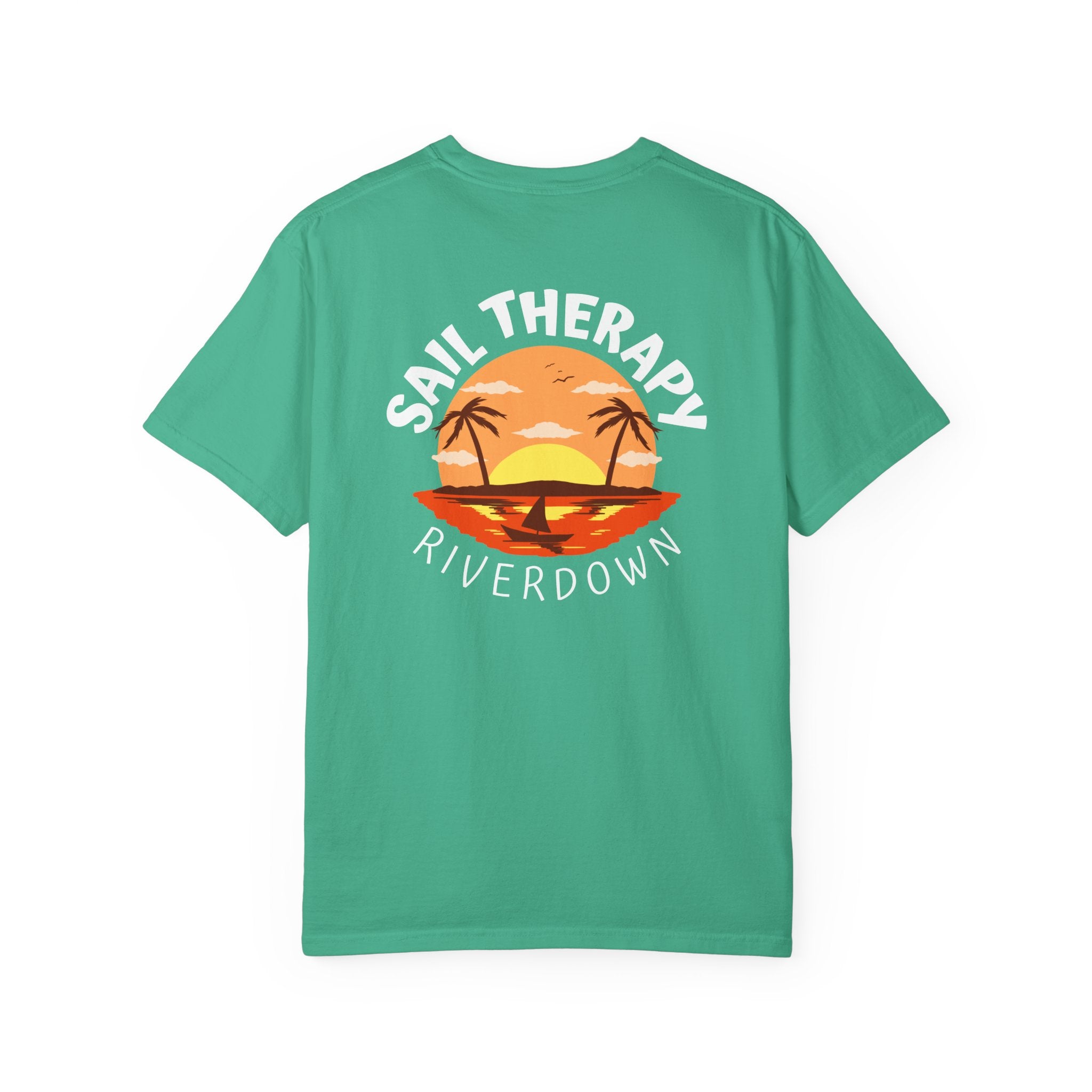 10 - Tee Multi Colors Sail Therapy - Minimalist Initials T-Shirt