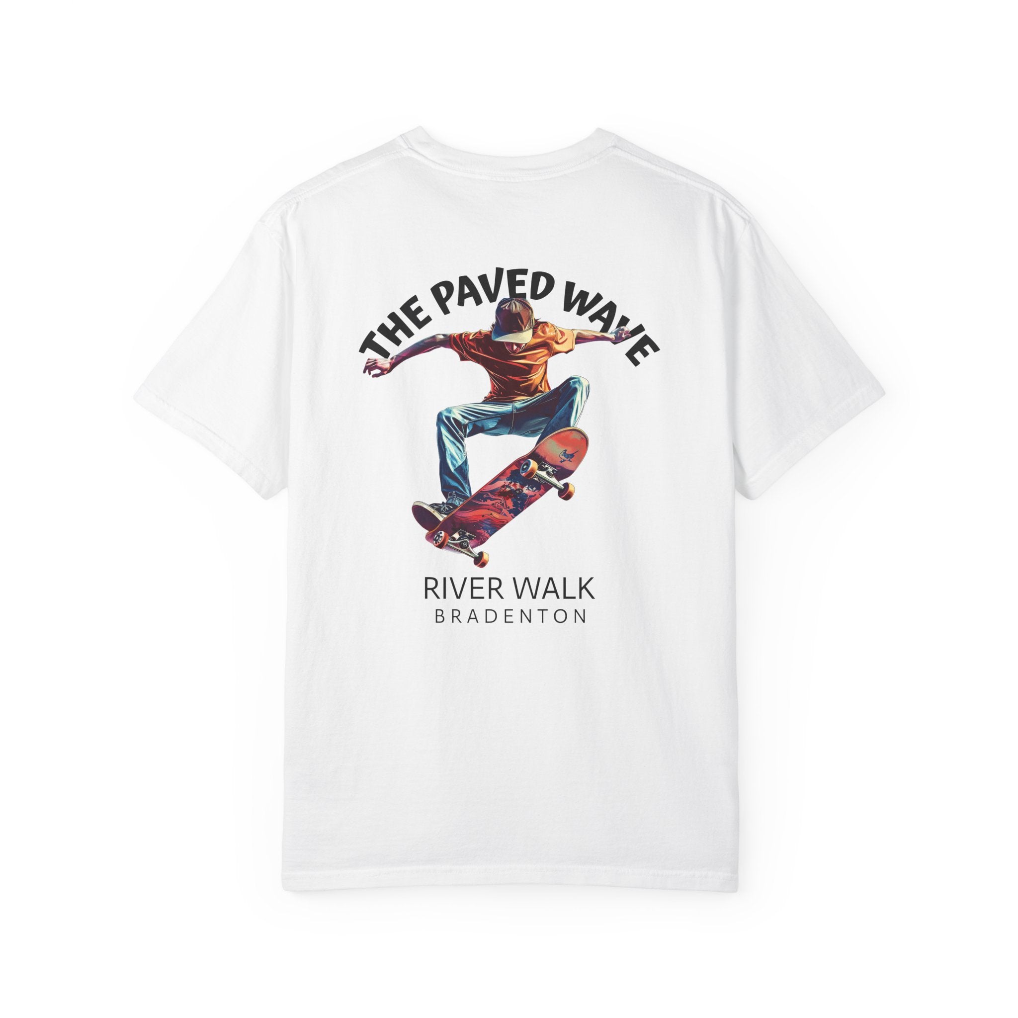 10 - Tee Multi Colors Paved Wave -  Minimalist Initials T-Shirt