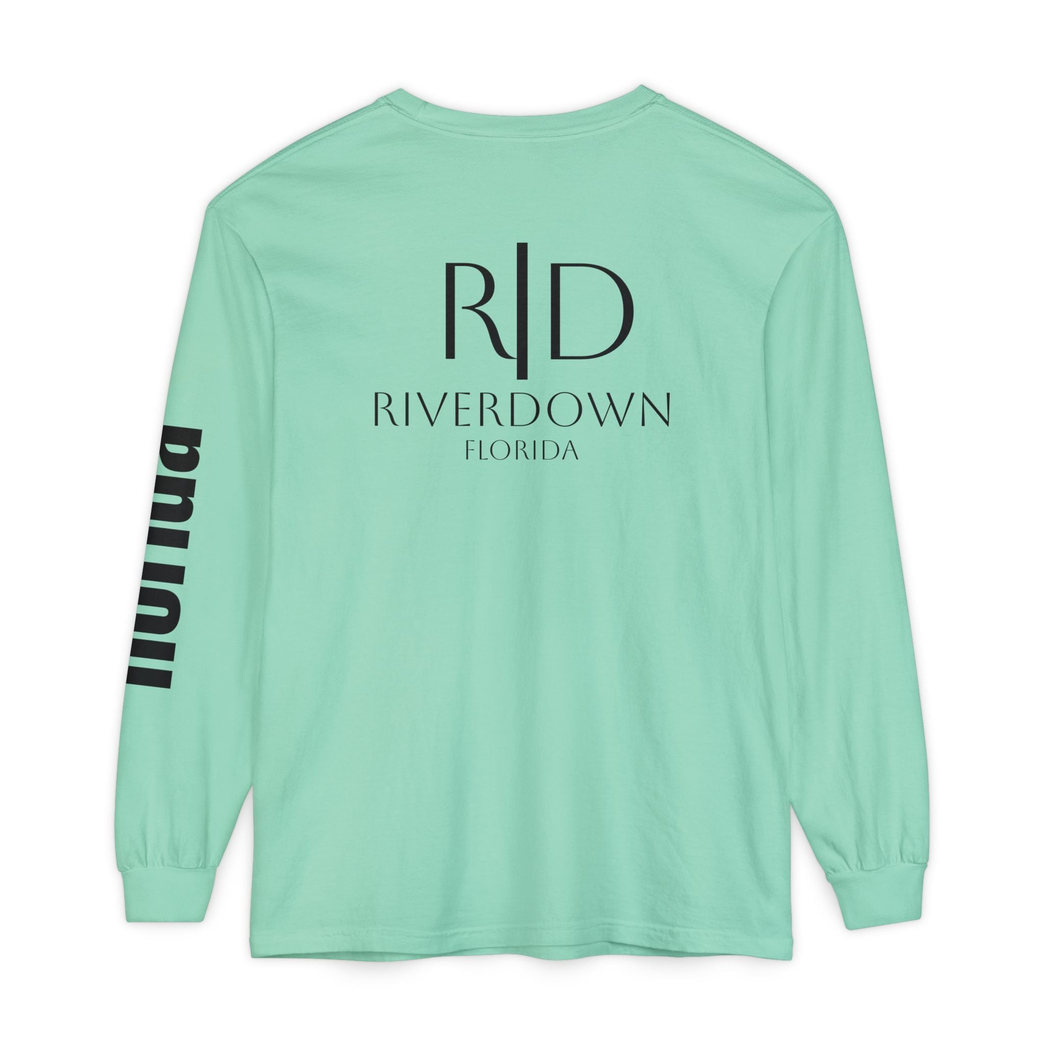 2 - Long Sleeve Tee Multi Colors 'R|D' — Florida Sleeve Graphic