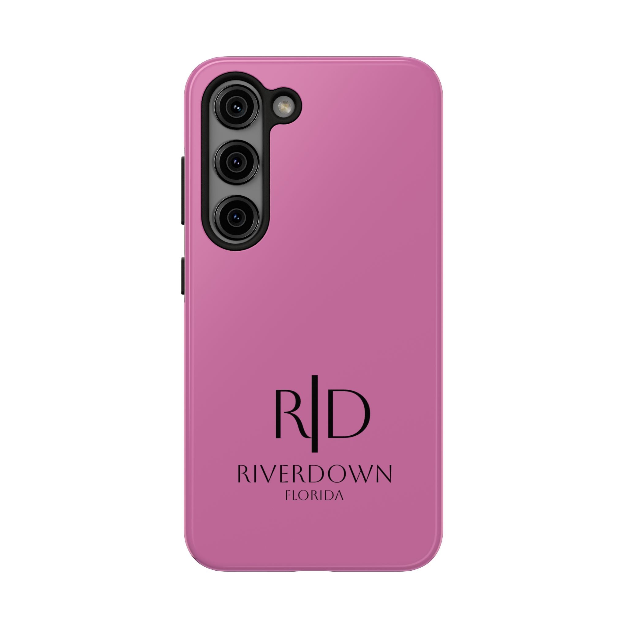 924 - Phone Case Pink Peddle Riverdown Florida Tough Phone Case – Slim Protective iPhone Cover with R|D Logo