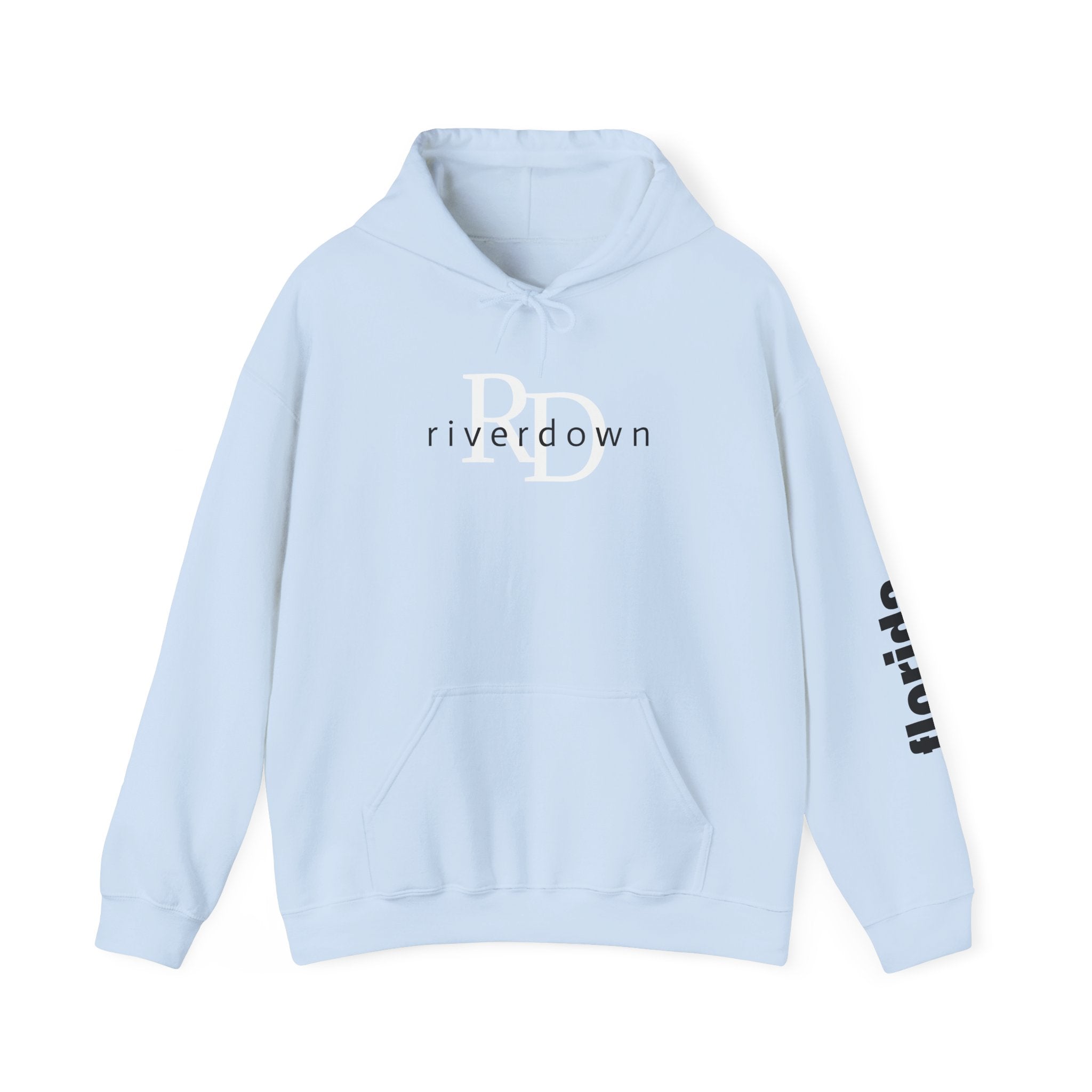 4 - Unisex Heavy RD Overlay Hooded Sweatshirt