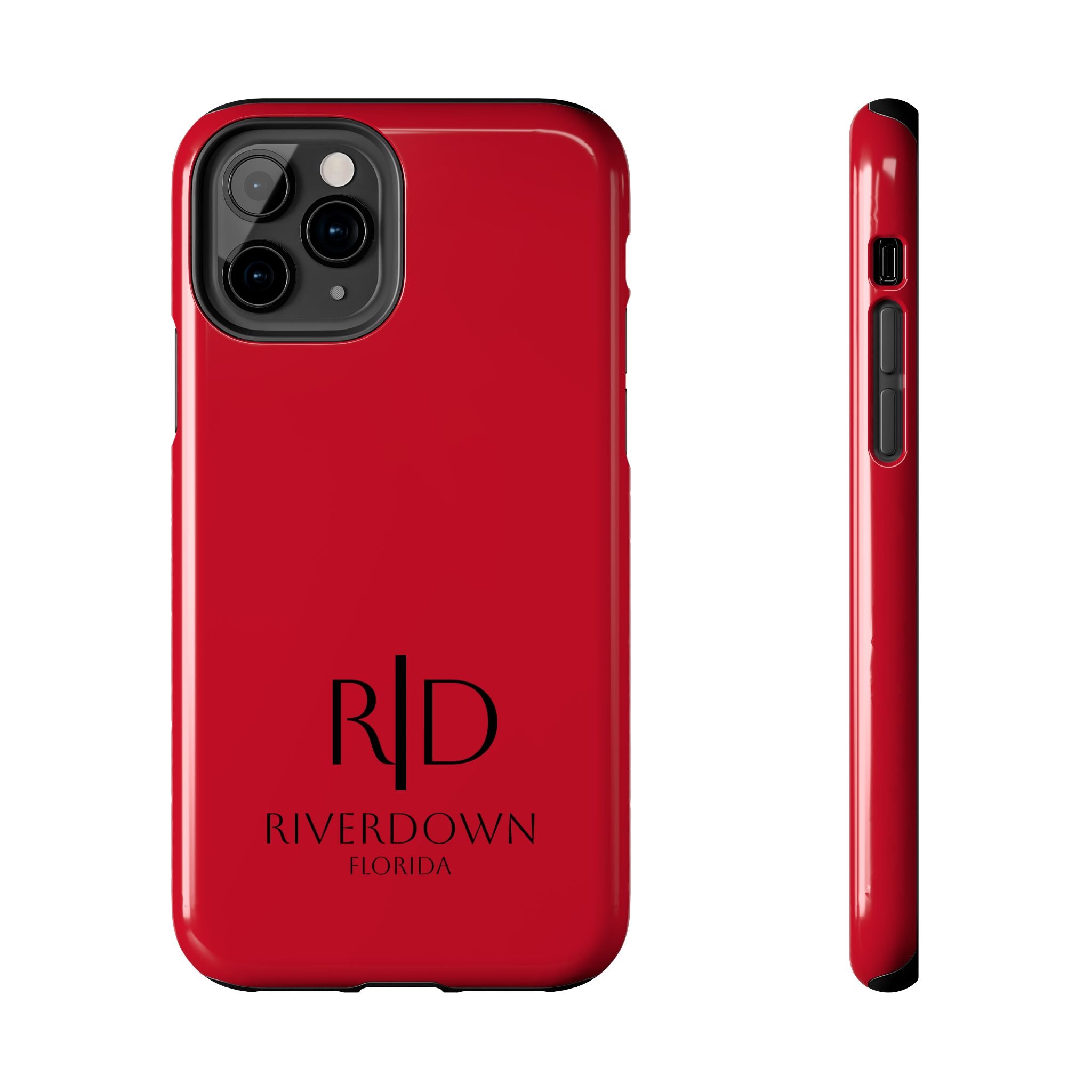 924 - Phone Case Red Berry Riverdown Florida Tough Phone Case – Slim Protective iPhone Cover with R|D Logo
