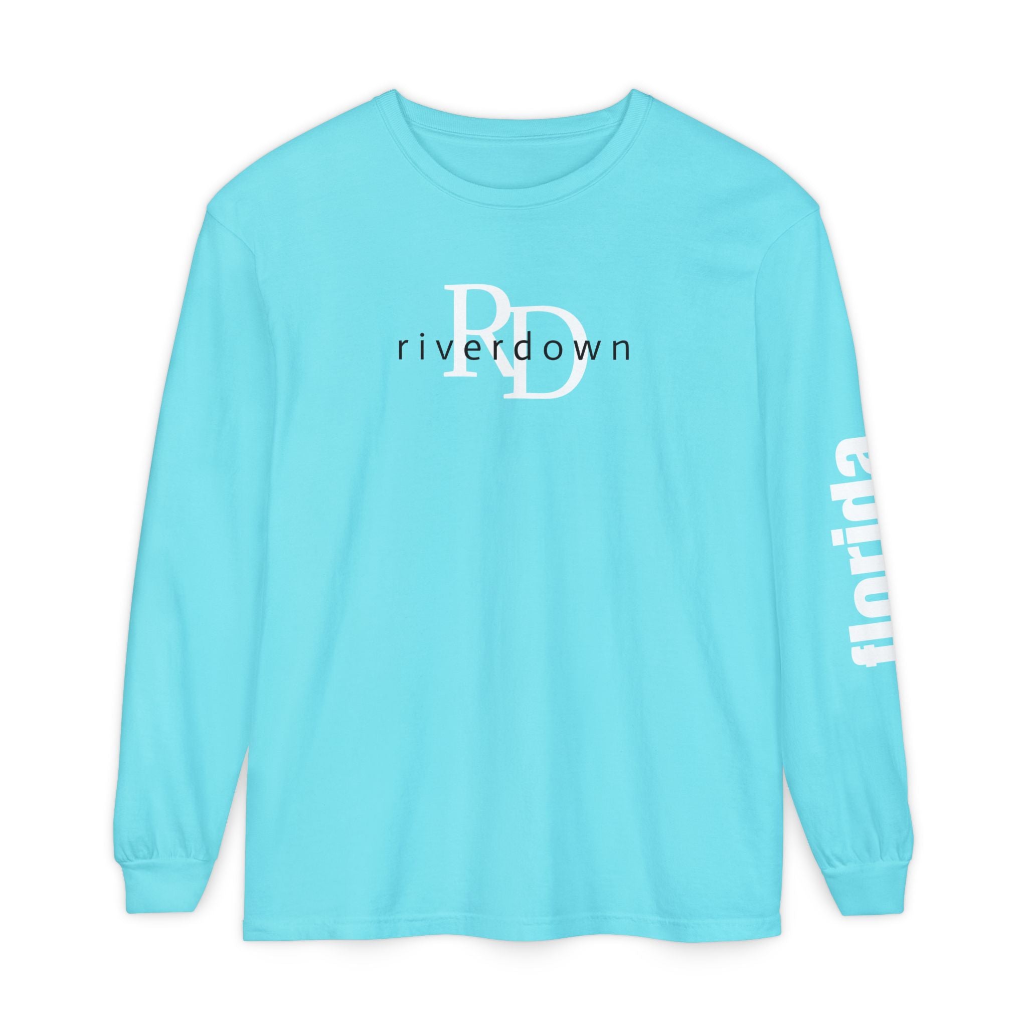 2 - Long Sleeve Tee Multi Colors RD Overlay — Florida Sleeve Graphic