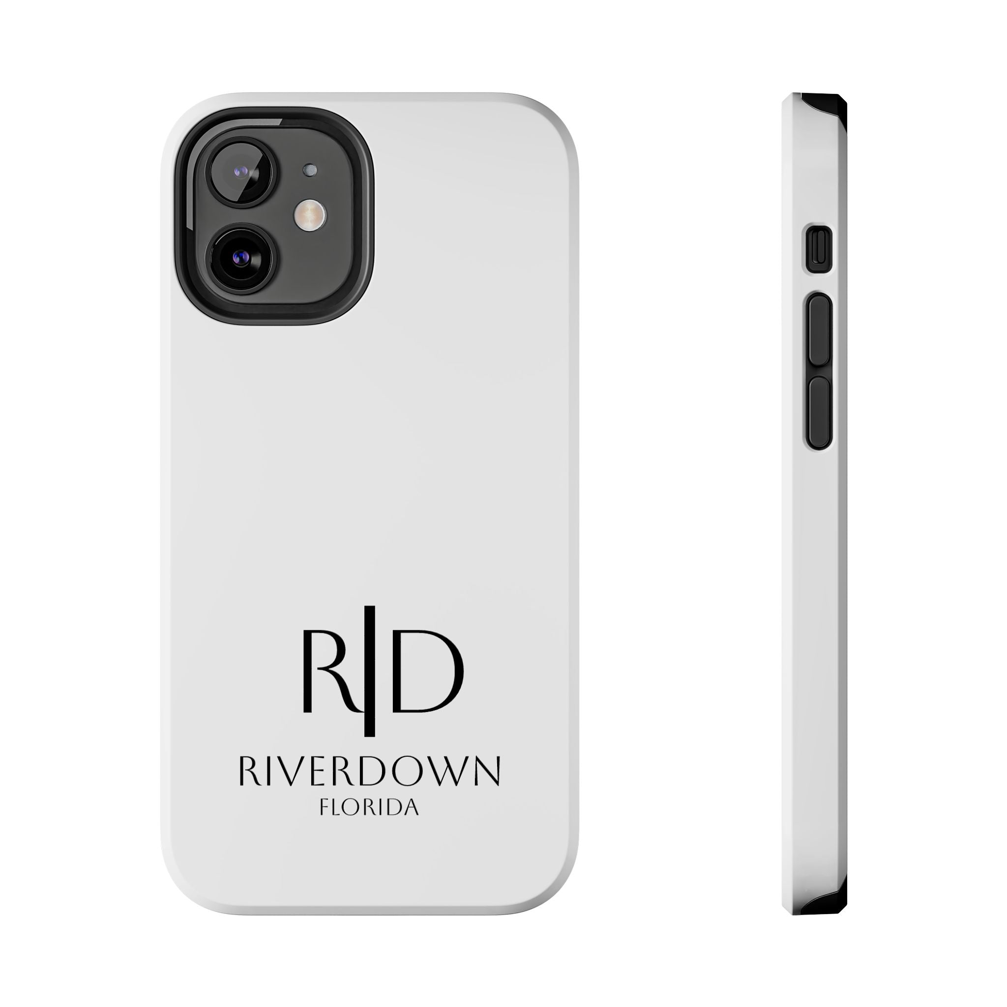 924 - Phone Case White Cap Riverdown Florida Tough Phone Case – Slim Protective iPhone Cover with R|D Logo