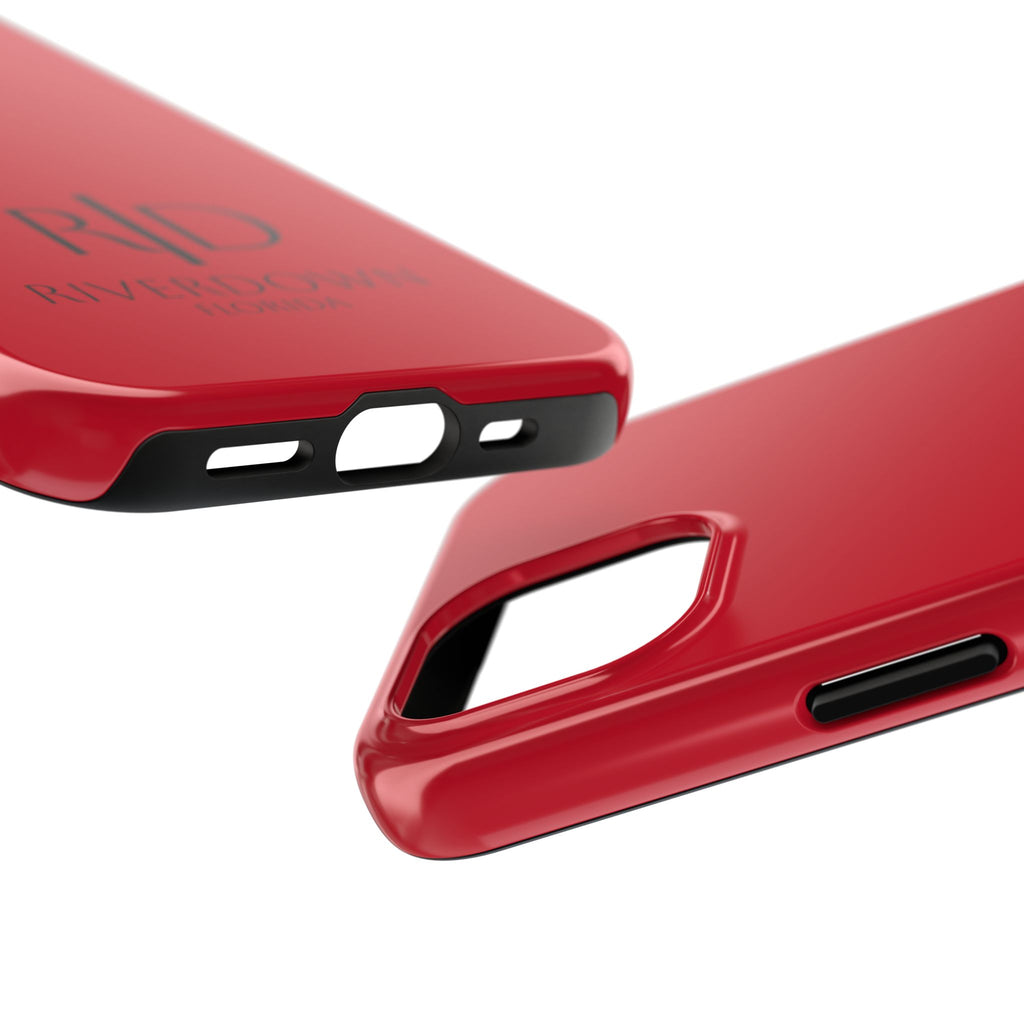 924 - Phone Case Red Berry Riverdown Florida Tough Phone Case – Slim Protective iPhone Cover with R|D Logo