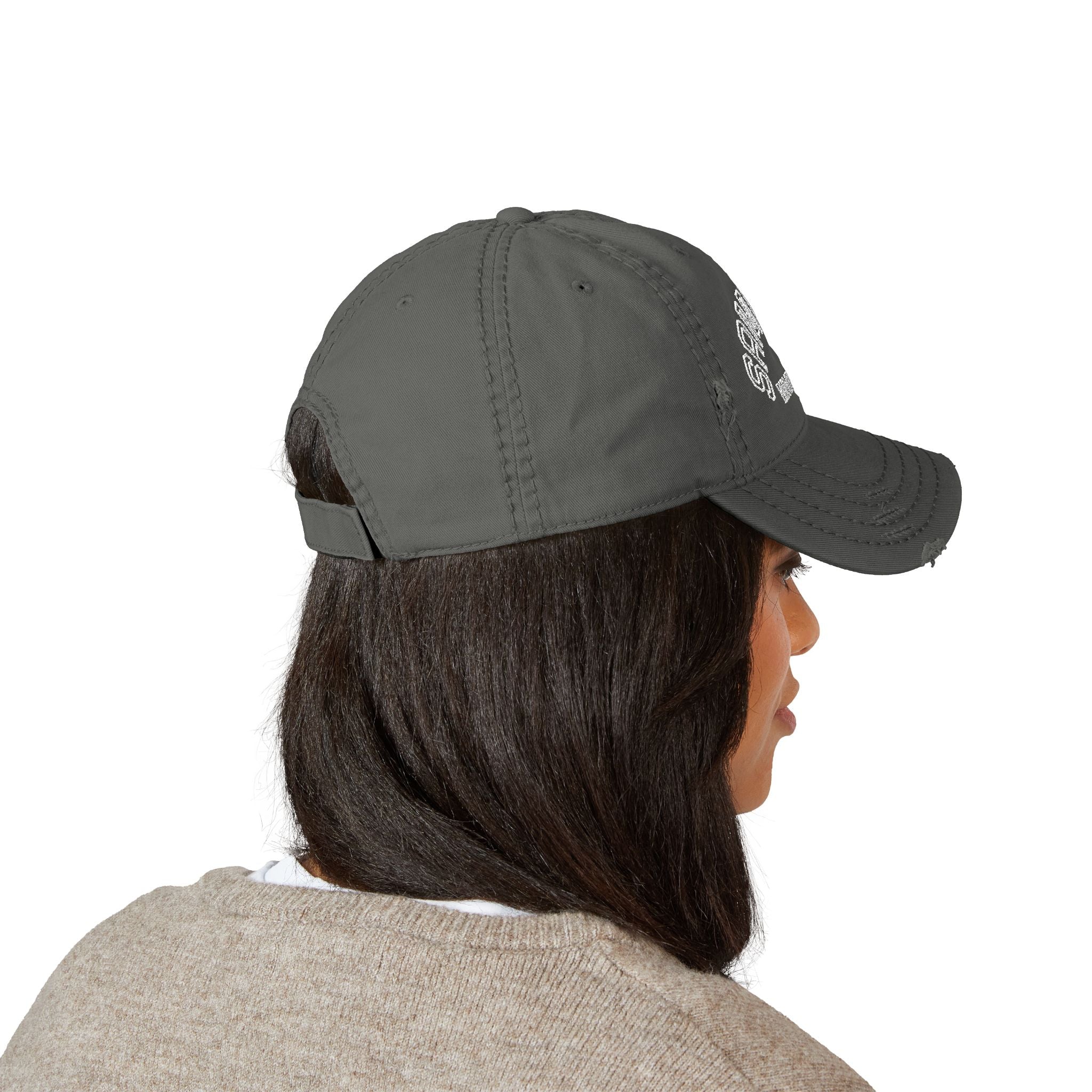 920 - Hat Multi Colors Samford Distressed Embroidered 'Riverdown' Dad Hat – Vintage Washed Baseball Cap