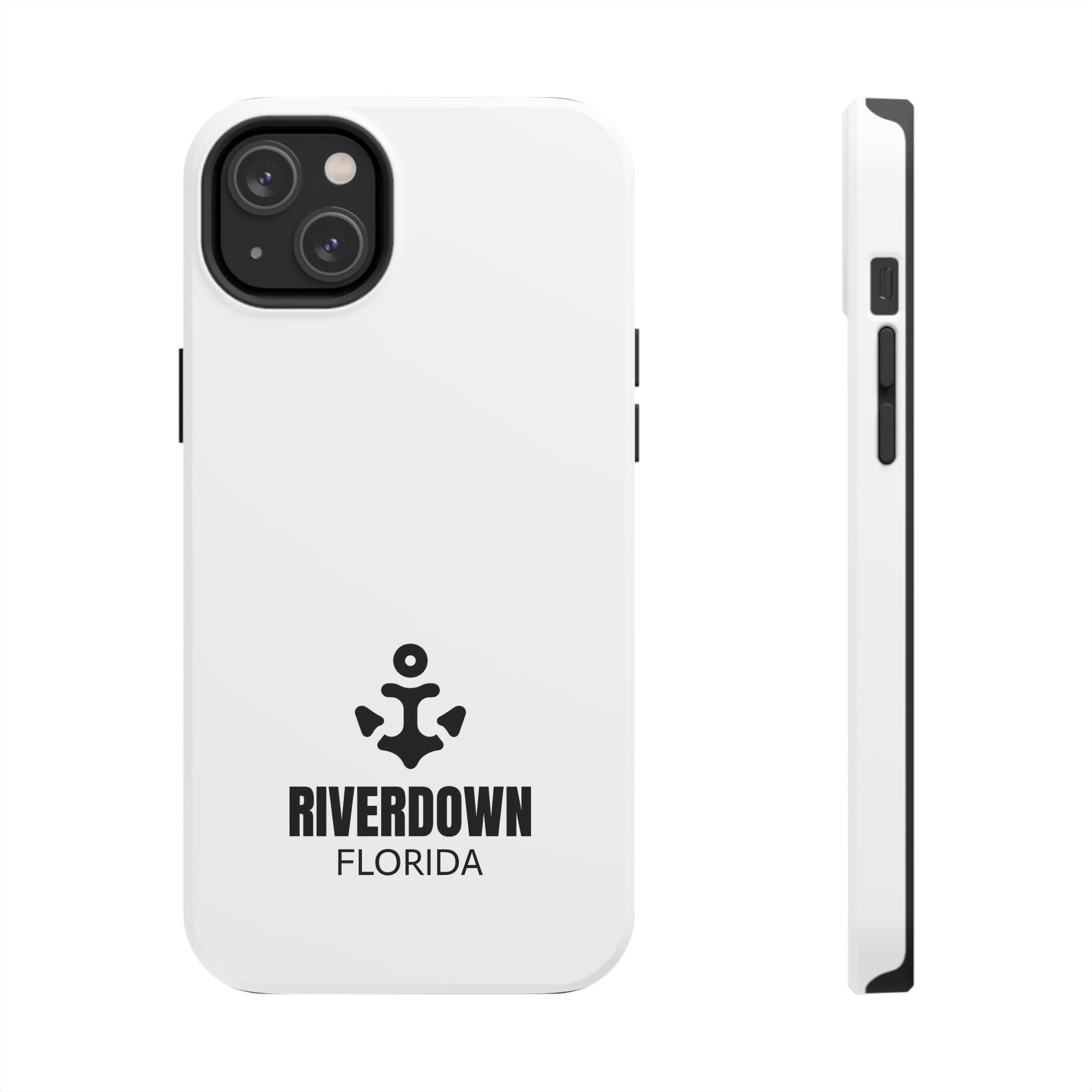 924 - Phone Case White Cap Riverdown Florida Tough Phone Case – Slim Protective iPhone Cover with R|D Logo