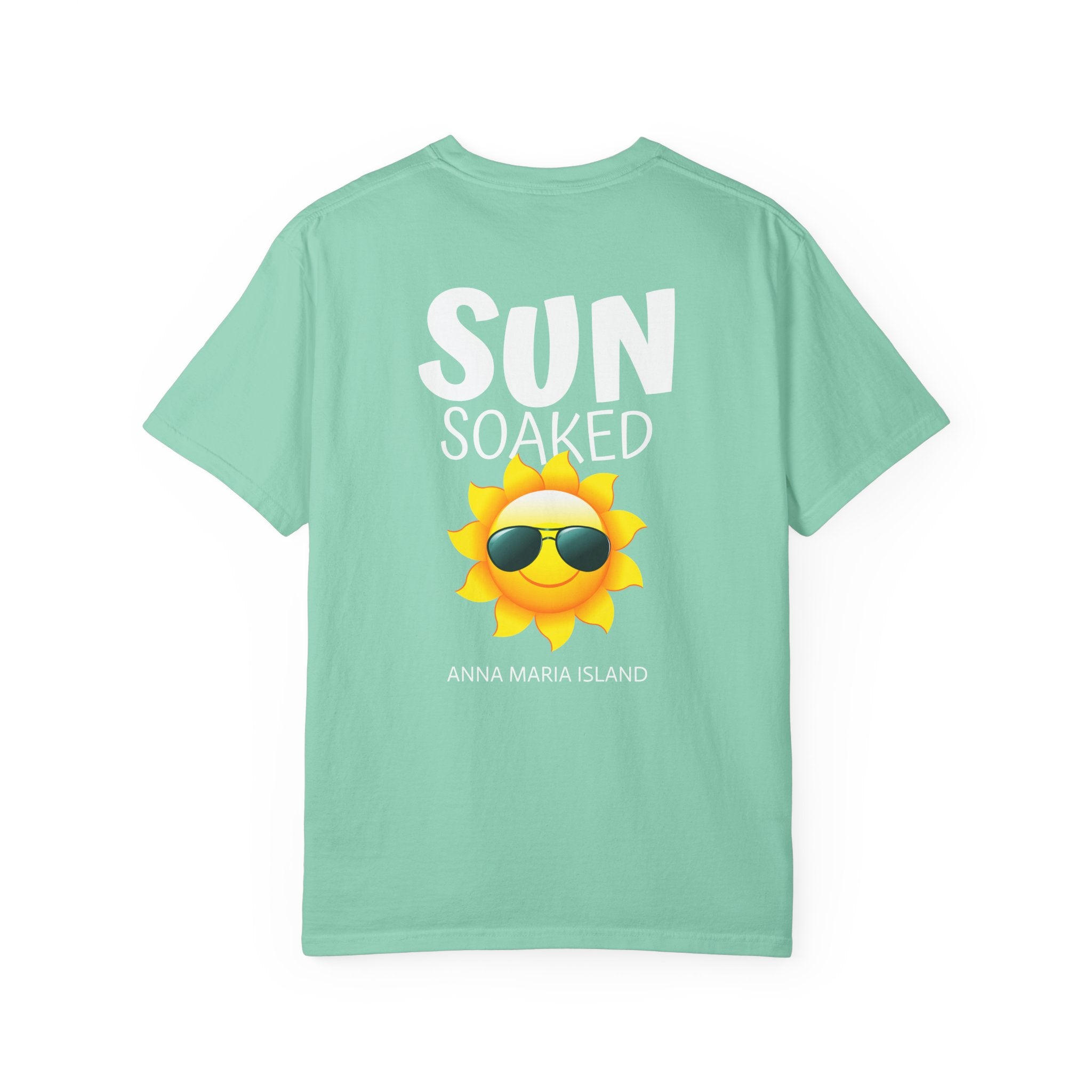 10 - Tee Multi Colors Sun Soaked 2 — Minimalist Initials T-Shirt
