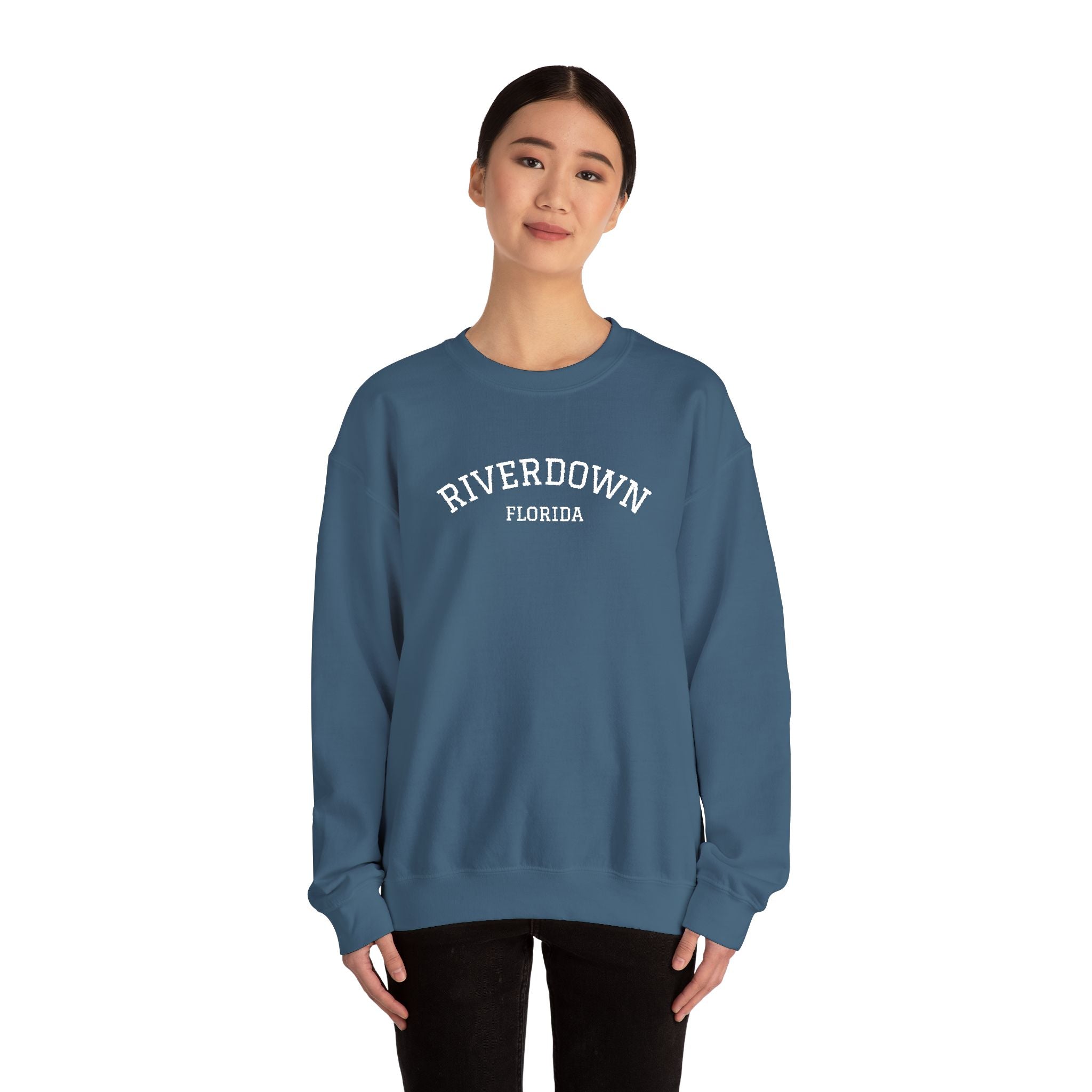 3 - Unisex Embroidery Heavy Blend™ Crewneck Sweatshirt