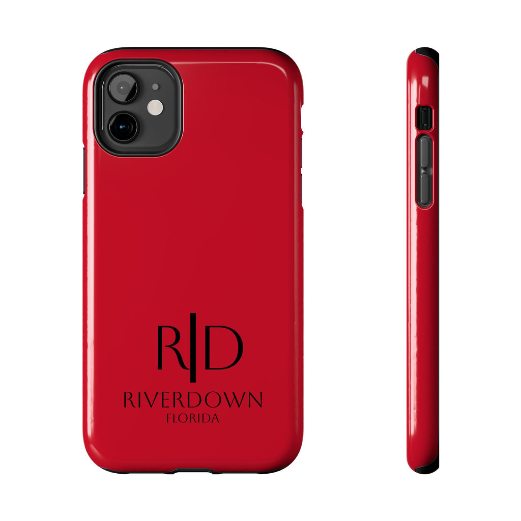 924 - Phone Case Red Berry Riverdown Florida Tough Phone Case – Slim Protective iPhone Cover with R|D Logo
