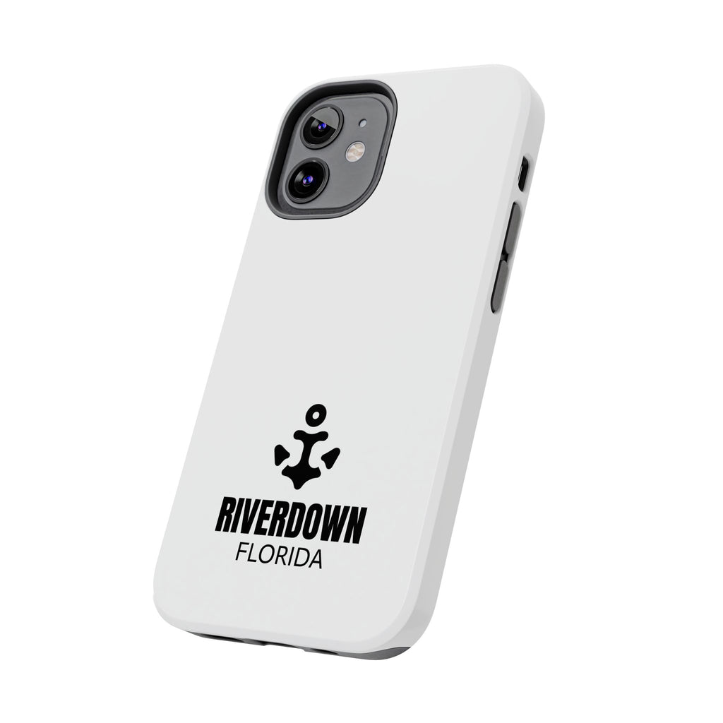 924 - Phone Case White Cap Riverdown Florida Tough Phone Case – Slim Protective iPhone Cover with R|D Logo