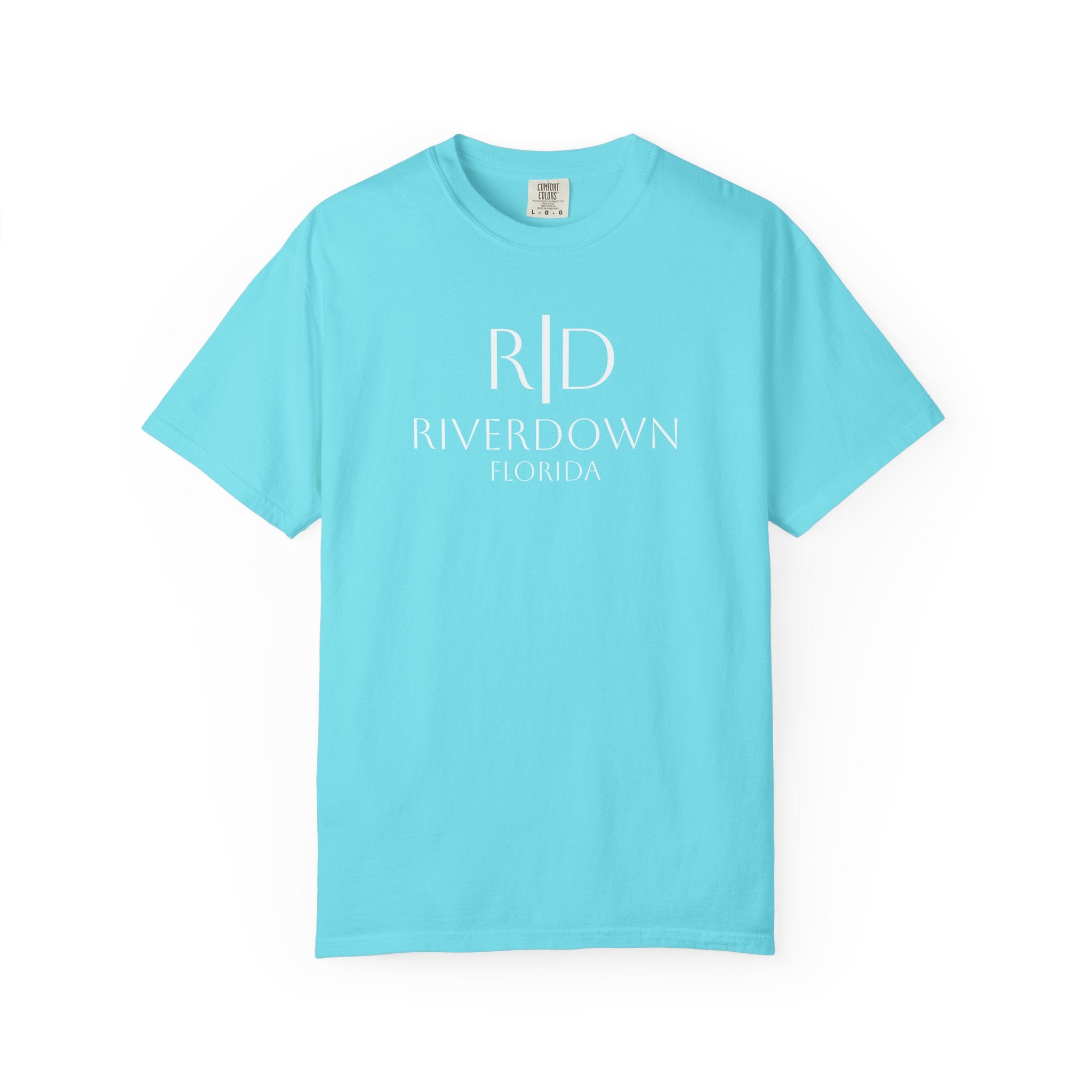 10 - Tee Multi Colors Sun Soaked 2 — Minimalist Initials T-Shirt