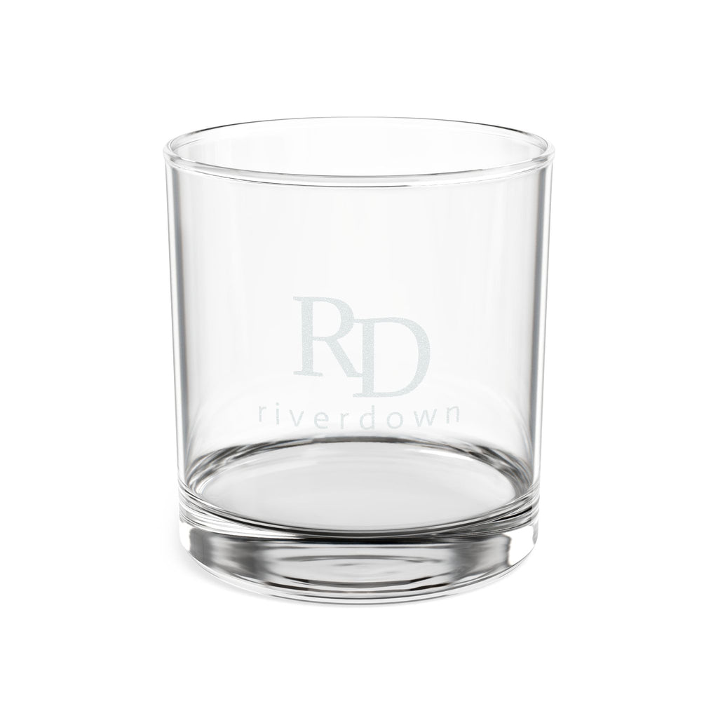922 - Engraved Glass 10.5oz — Personalized Monogram 'RD' Rocks Glass
