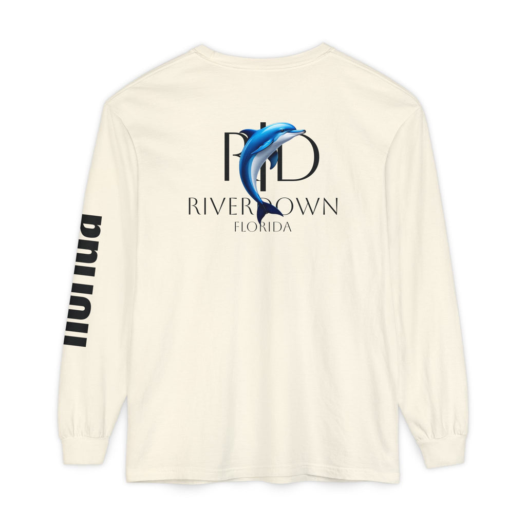 2 - Long Sleeve Tee Multi Colors 'R|D' — Florida Sleeve Graphic