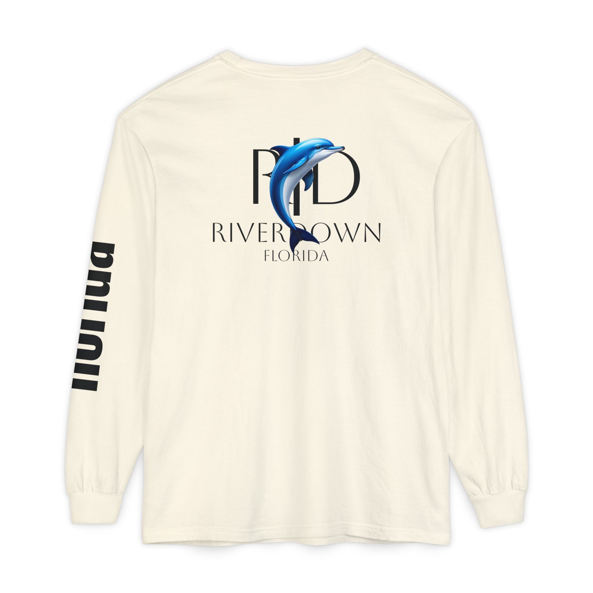 2 - Long Sleeve Tee Multi Colors 'R|D' — Florida Sleeve Graphic