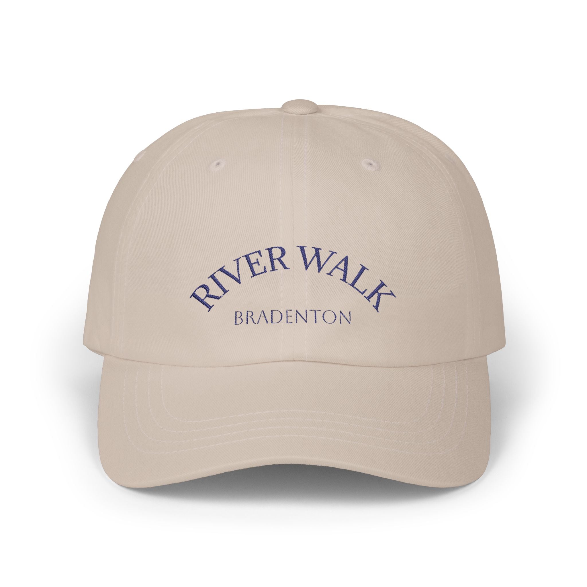 92 - River Walk Bradenton Embroidered Dad Cap — Classic Embroidered Baseball Hat