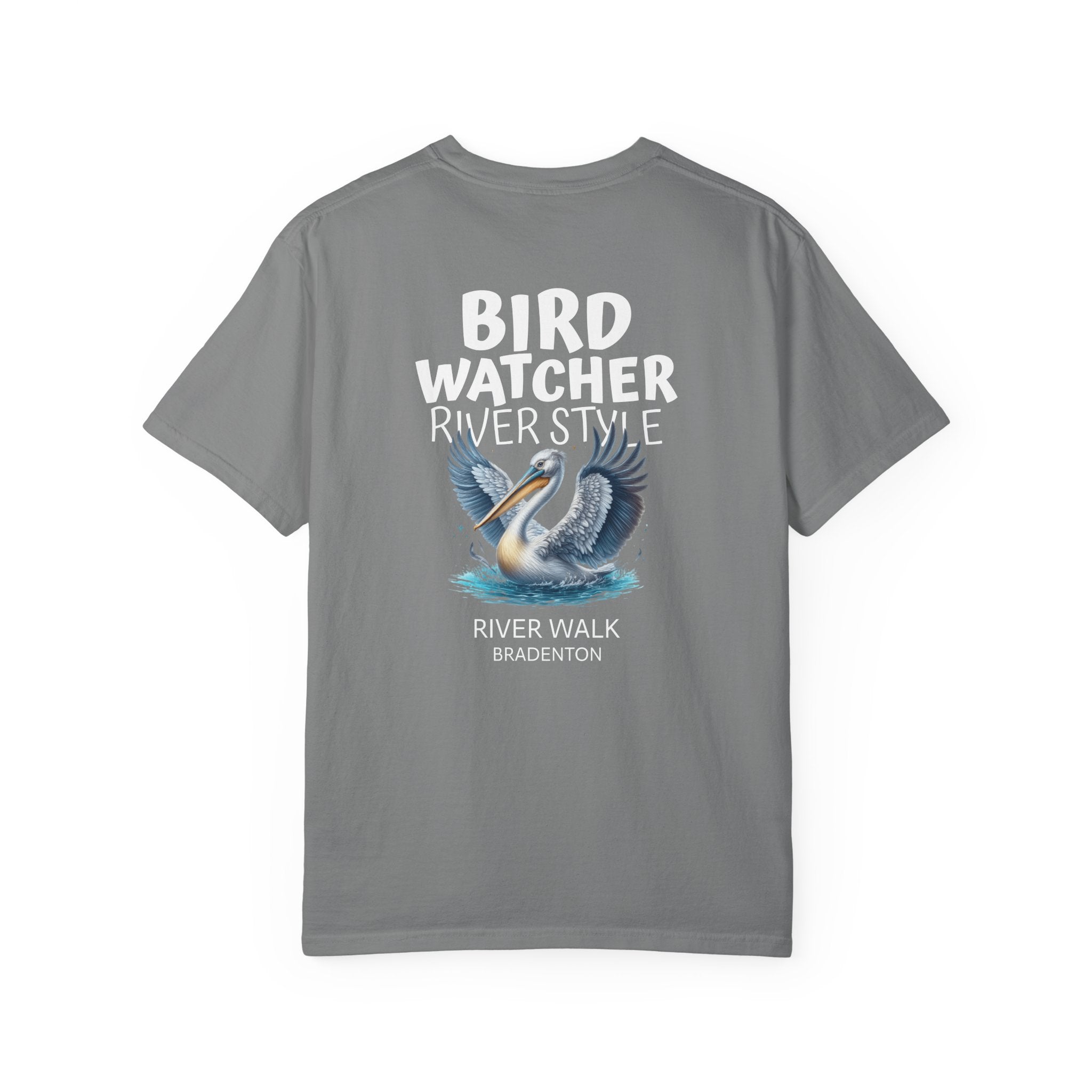 10 - Tee Multi Colors Bird Watcher - Minimalist Initials T-Shirt