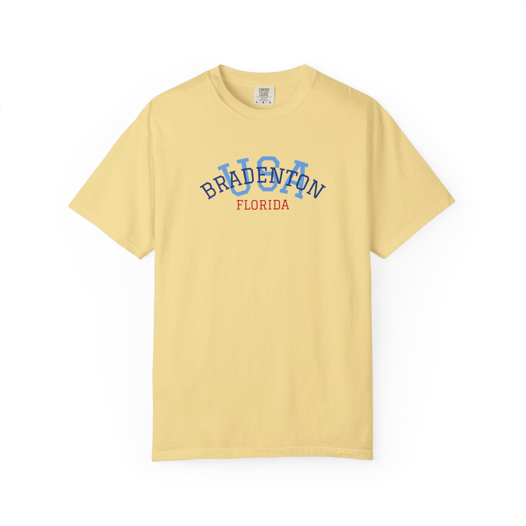 10 - Tee Multi Colors USA -  Minimalist Initials T-Shirt