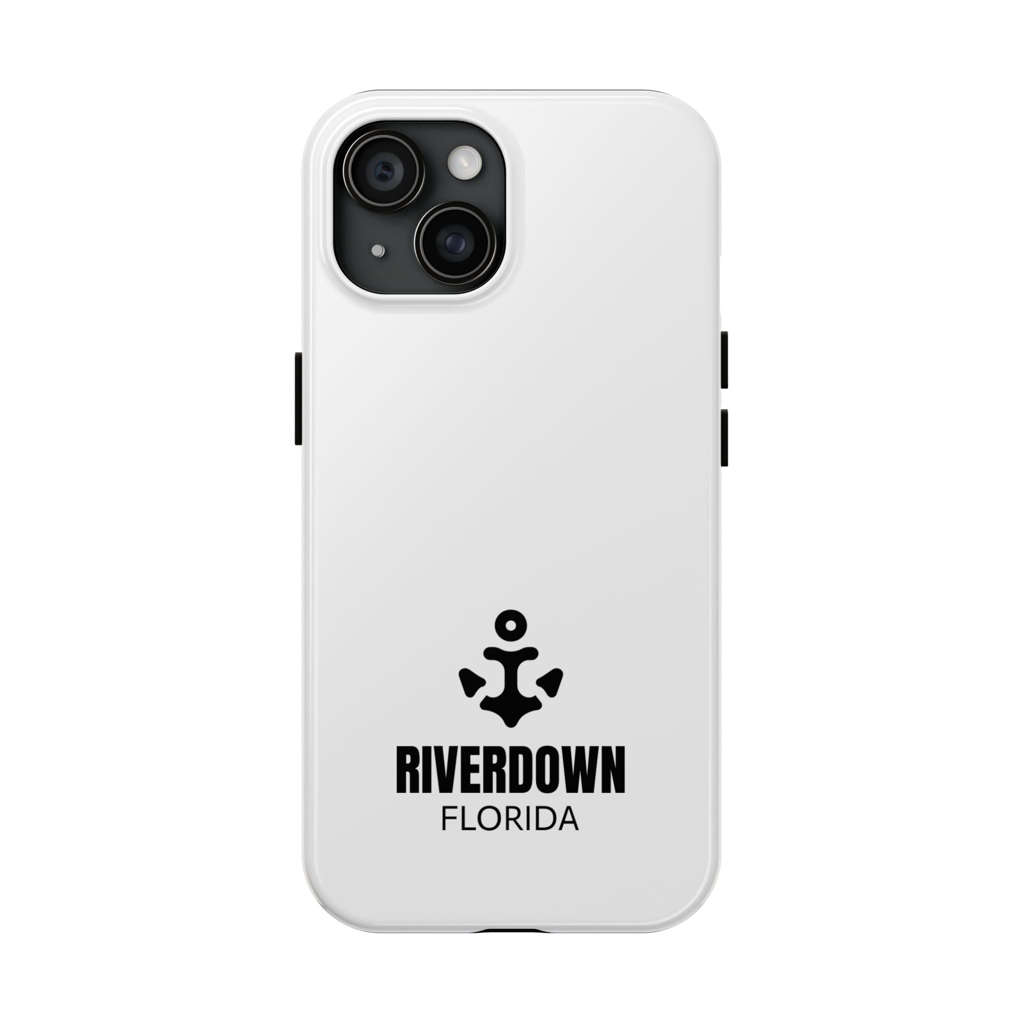 924 - Phone Case White Cap Riverdown Florida Tough Phone Case – Slim Protective iPhone Cover with R|D Logo