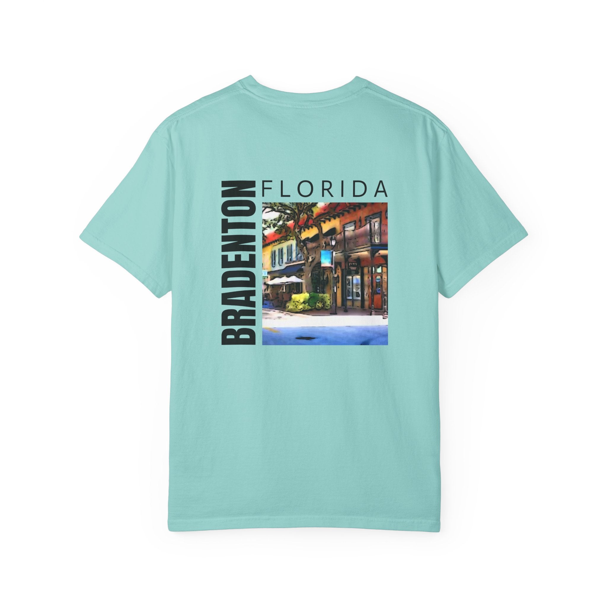 10 - Tee Multi Colors DOWNTOWN Minimalist Initials T-Shirt
