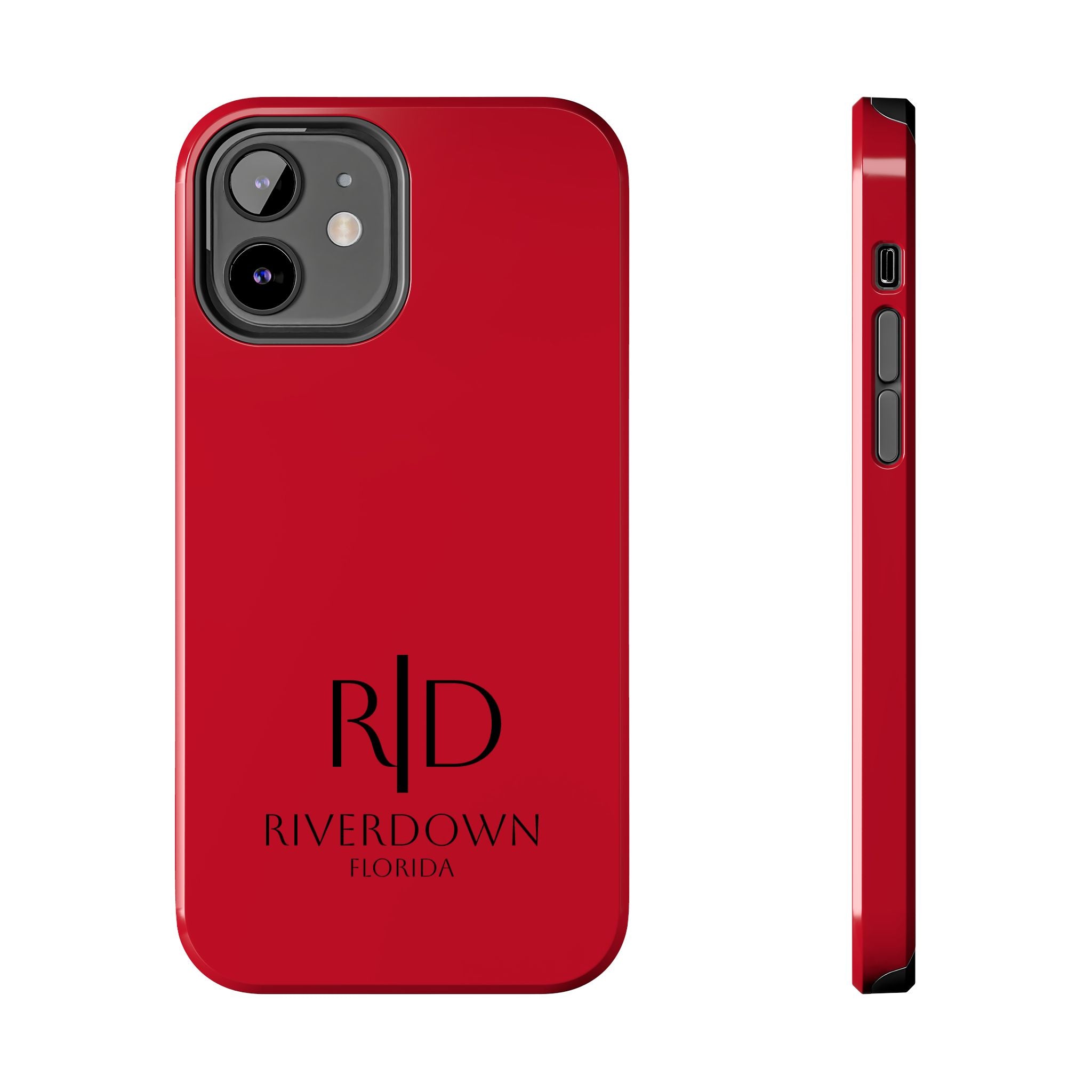 924 - Phone Case Red Berry Riverdown Florida Tough Phone Case – Slim Protective iPhone Cover with R|D Logo
