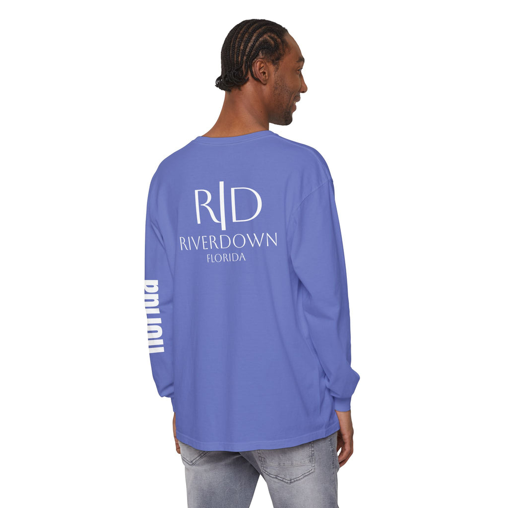 2 - Long Sleeve Tee Multi Colors 'R|D' — Florida Sleeve Graphic