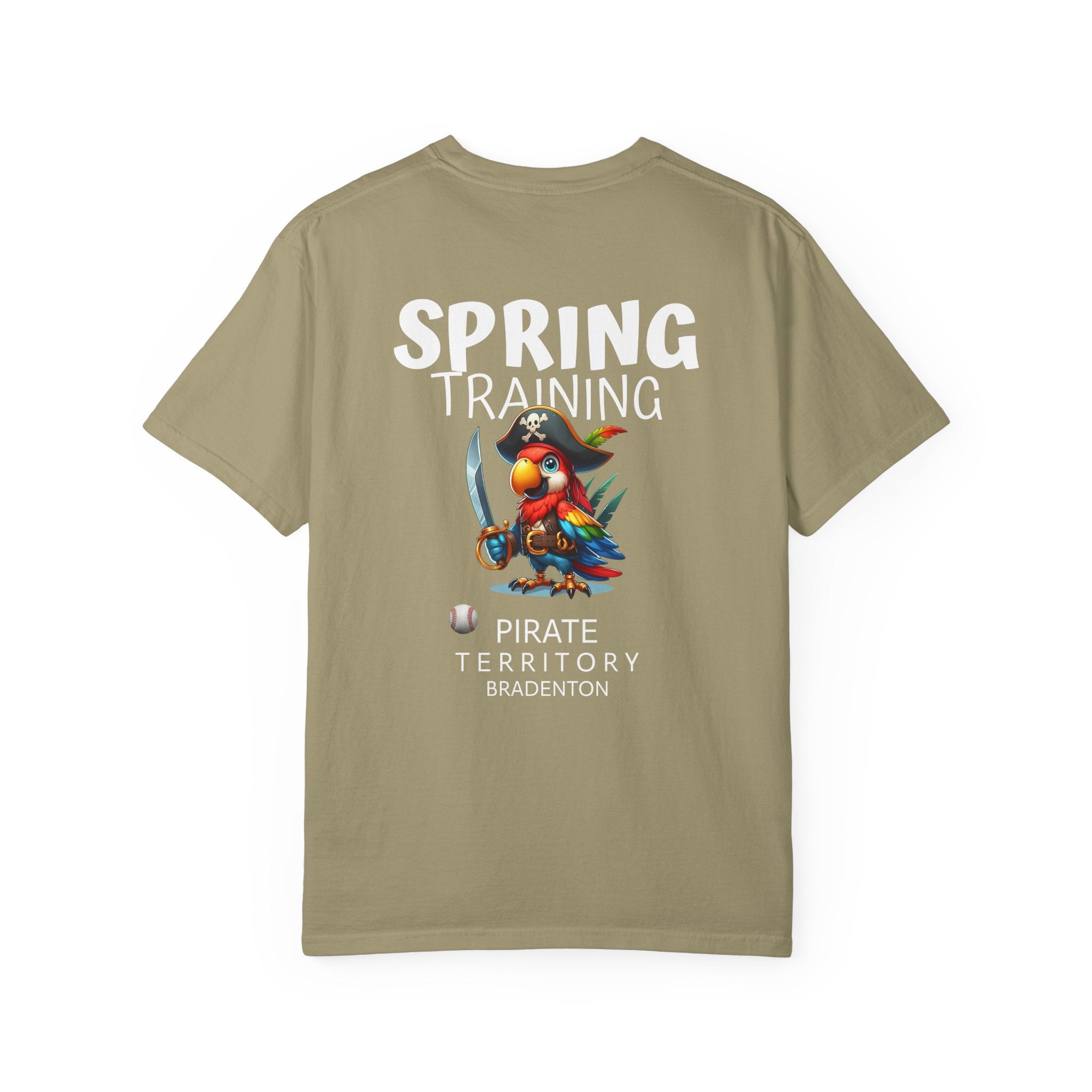 10 - Tee Multi Colors Spring Training Pirate -  Minimalist Initials T-Shirt