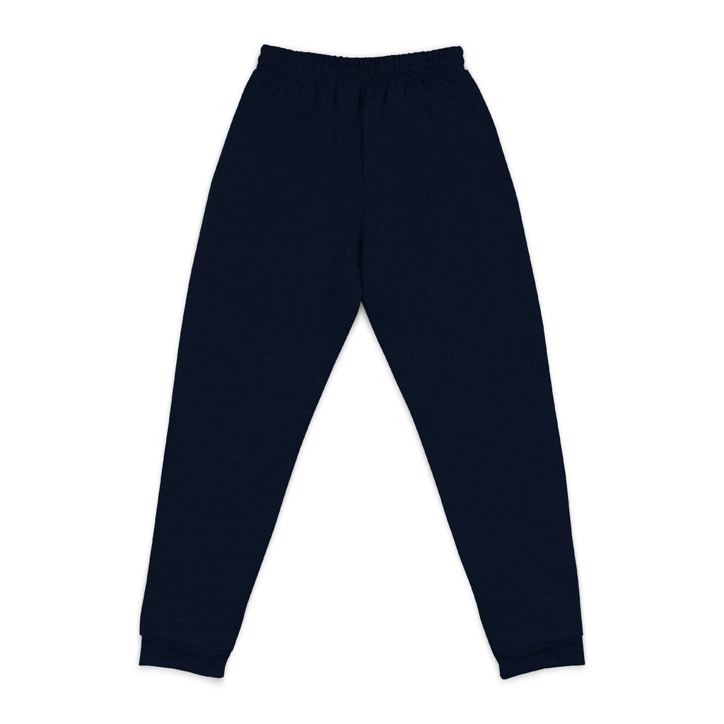 6 - Embroidered Cozy Joggers — Minimal Script Logo Sweatpants
