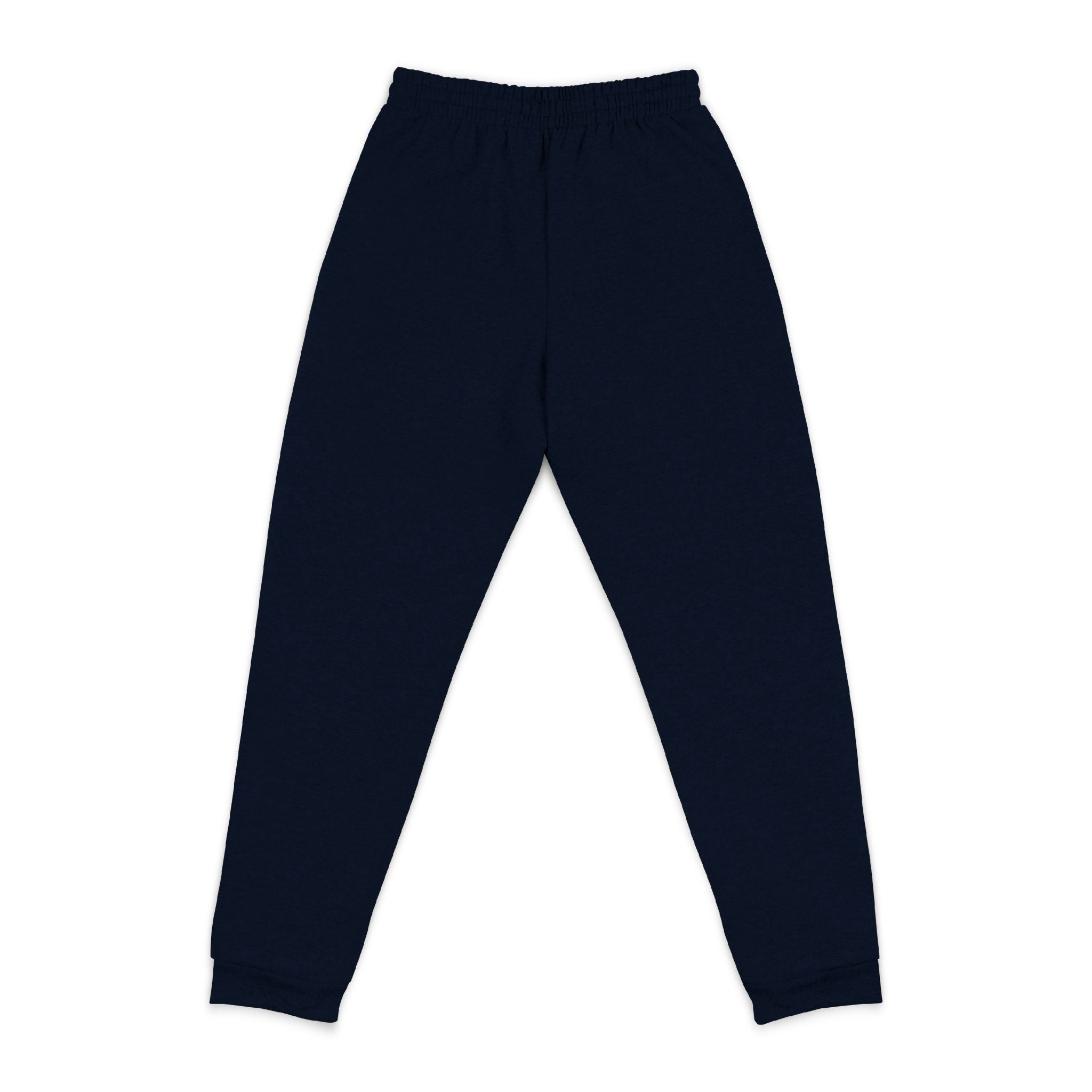 6 - Embroidered Cozy Joggers — Minimal Script Logo Sweatpants