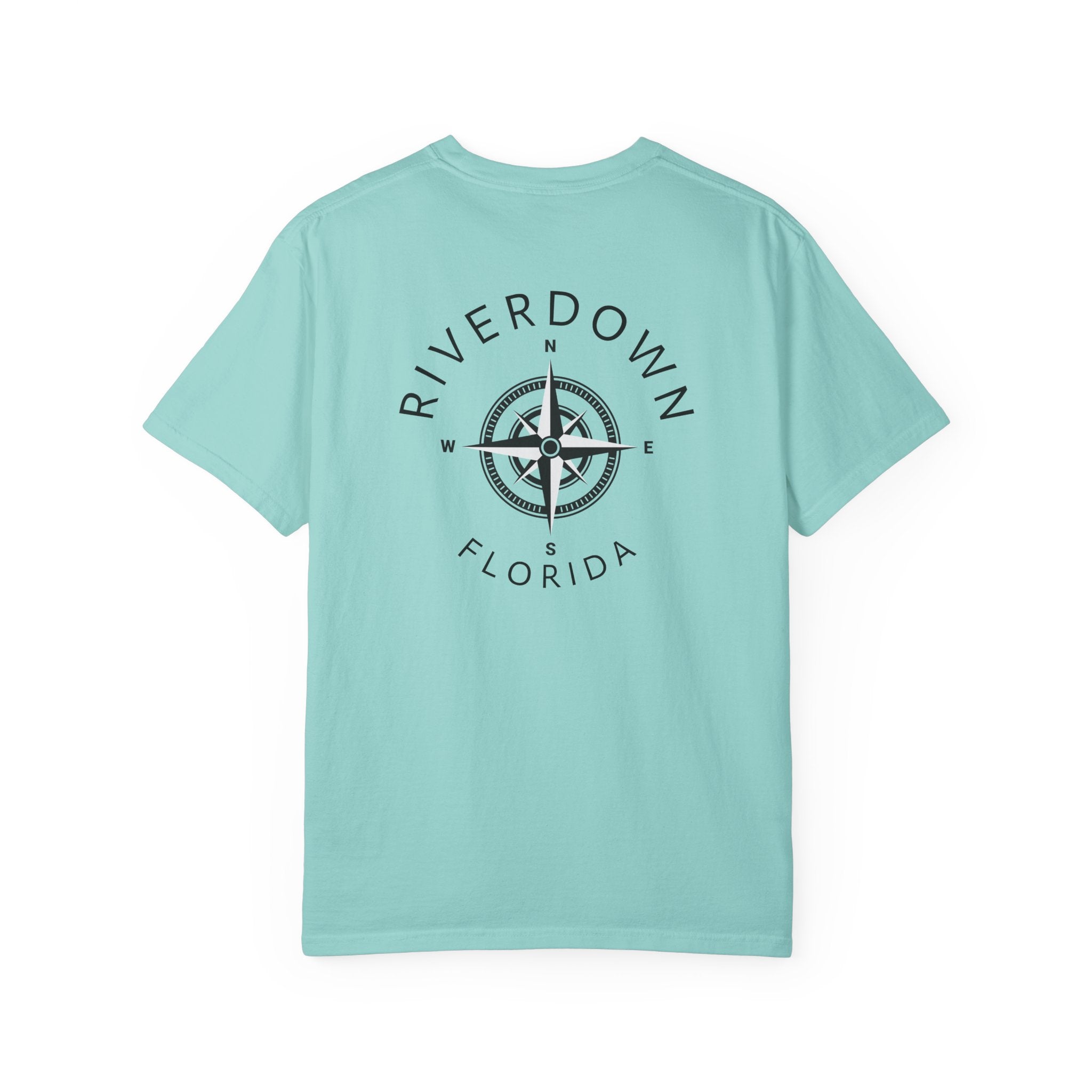 10 - Tee Multi Colors Compass — Minimalist Initials T-Shirt
