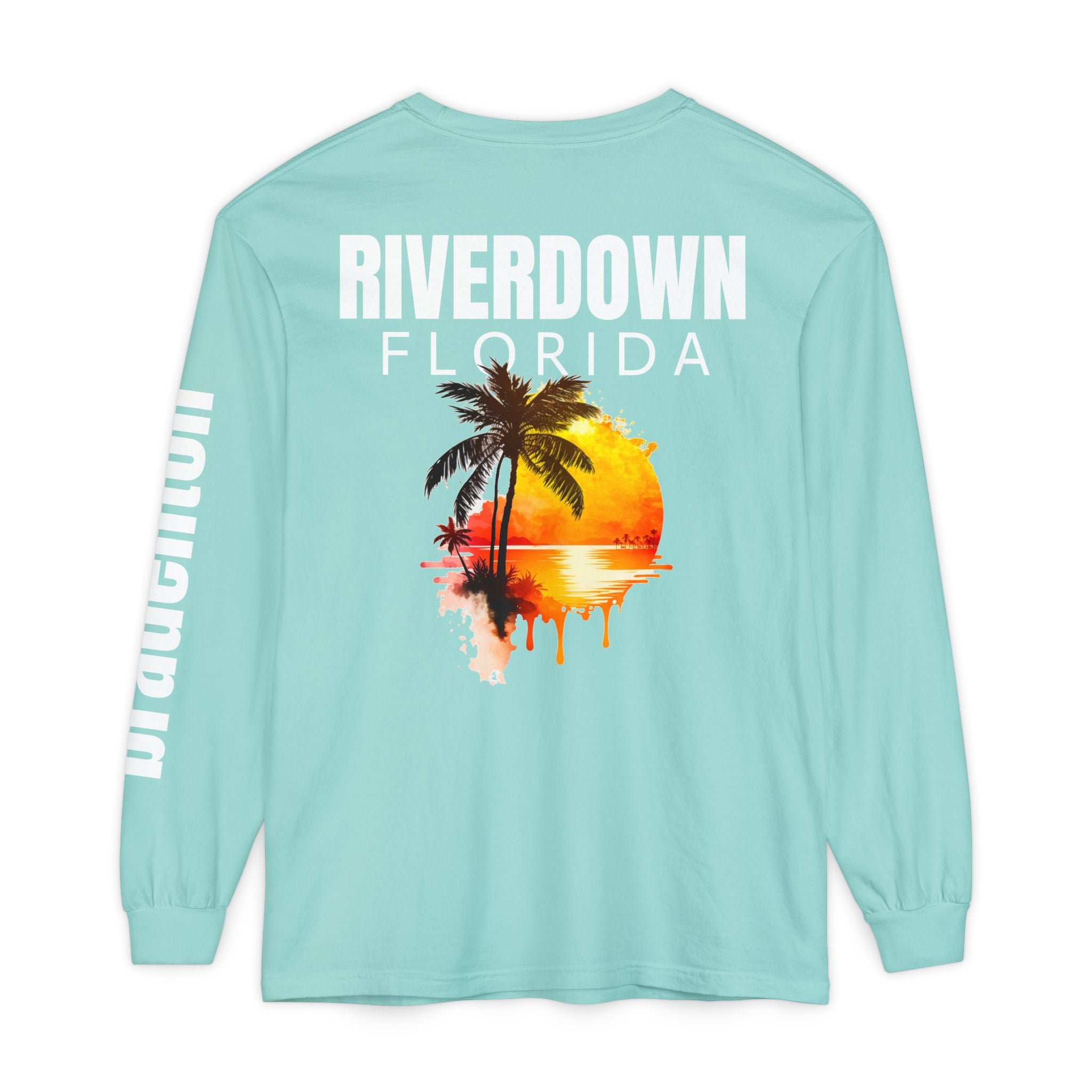 2 - Long Sleeve Bradenton Tee Multi Colors 'R|D' — Florida Sleeve Graphic