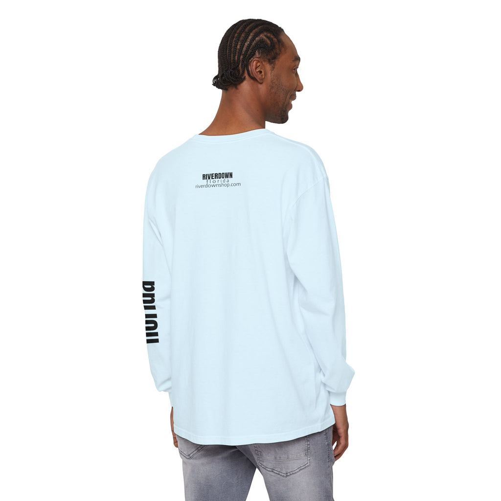 2 - Long Sleeve Tee Multi Colors RD Overlay — Florida Sleeve Graphic