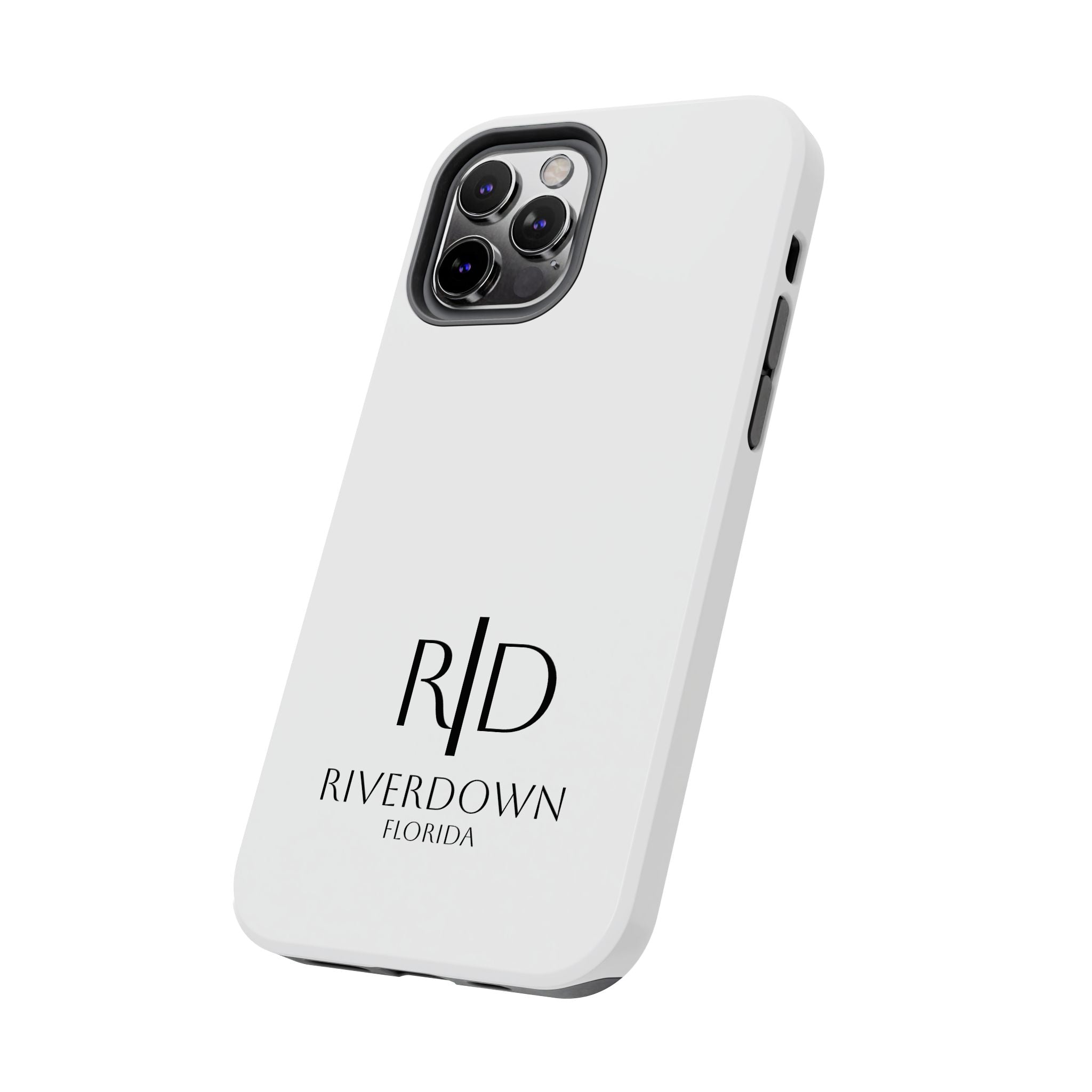 924 - Phone Case White Cap Riverdown Florida Tough Phone Case – Slim Protective iPhone Cover with R|D Logo