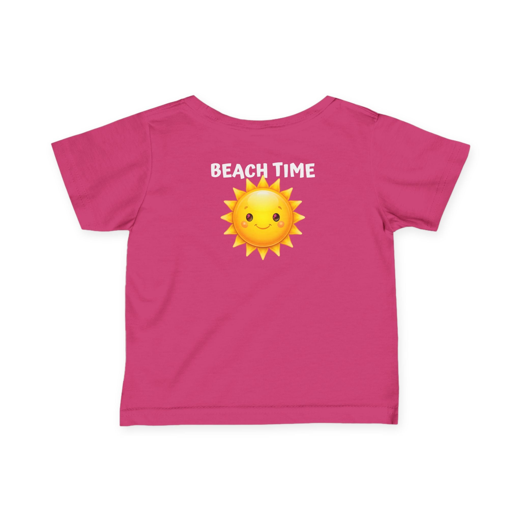 101 - Infant Tee — Beach Time Monogram Logo Baby Shirt