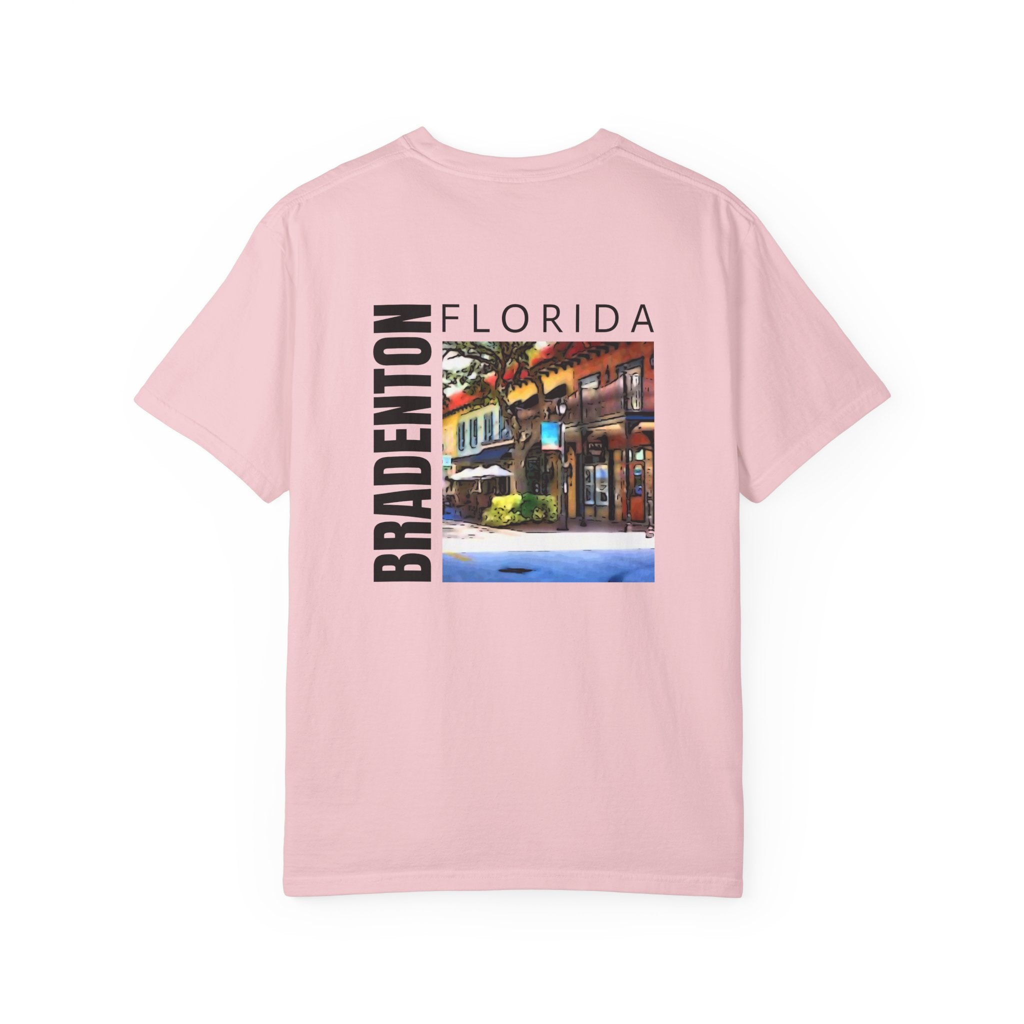 10 - Tee Multi Colors DOWNTOWN Minimalist Initials T-Shirt