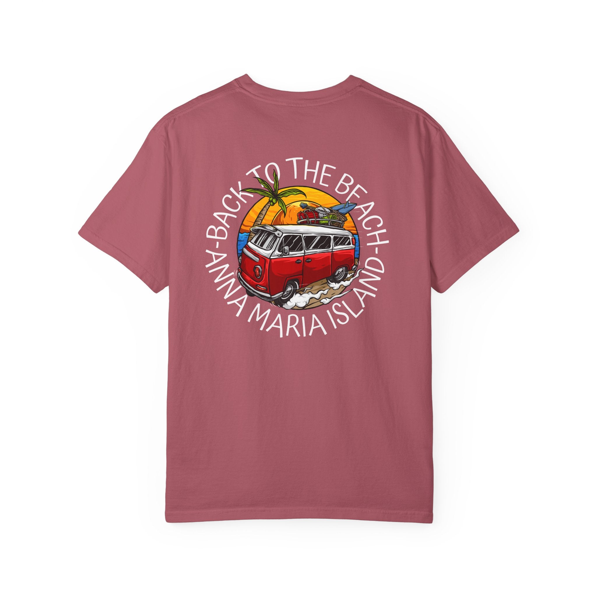 10 - Tee Multi Colors Back to the Beach -  Minimalist Initials T-Shirt