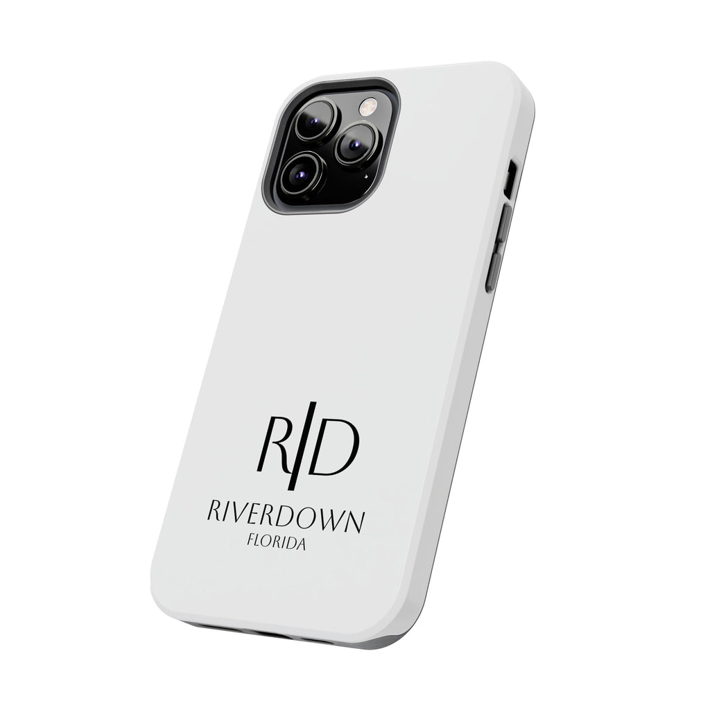 924 - Phone Case White Cap Riverdown Florida Tough Phone Case – Slim Protective iPhone Cover with R|D Logo