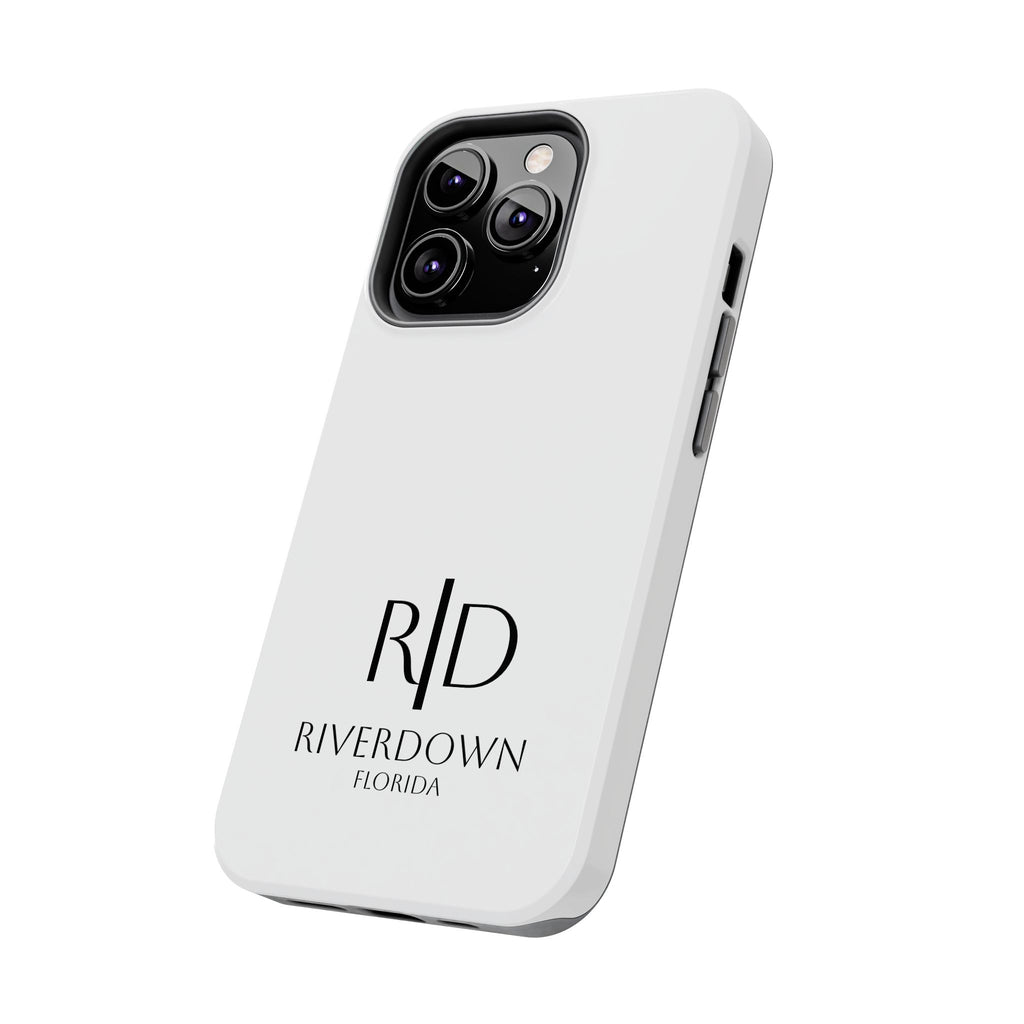 924 - Phone Case White Cap Riverdown Florida Tough Phone Case – Slim Protective iPhone Cover with R|D Logo