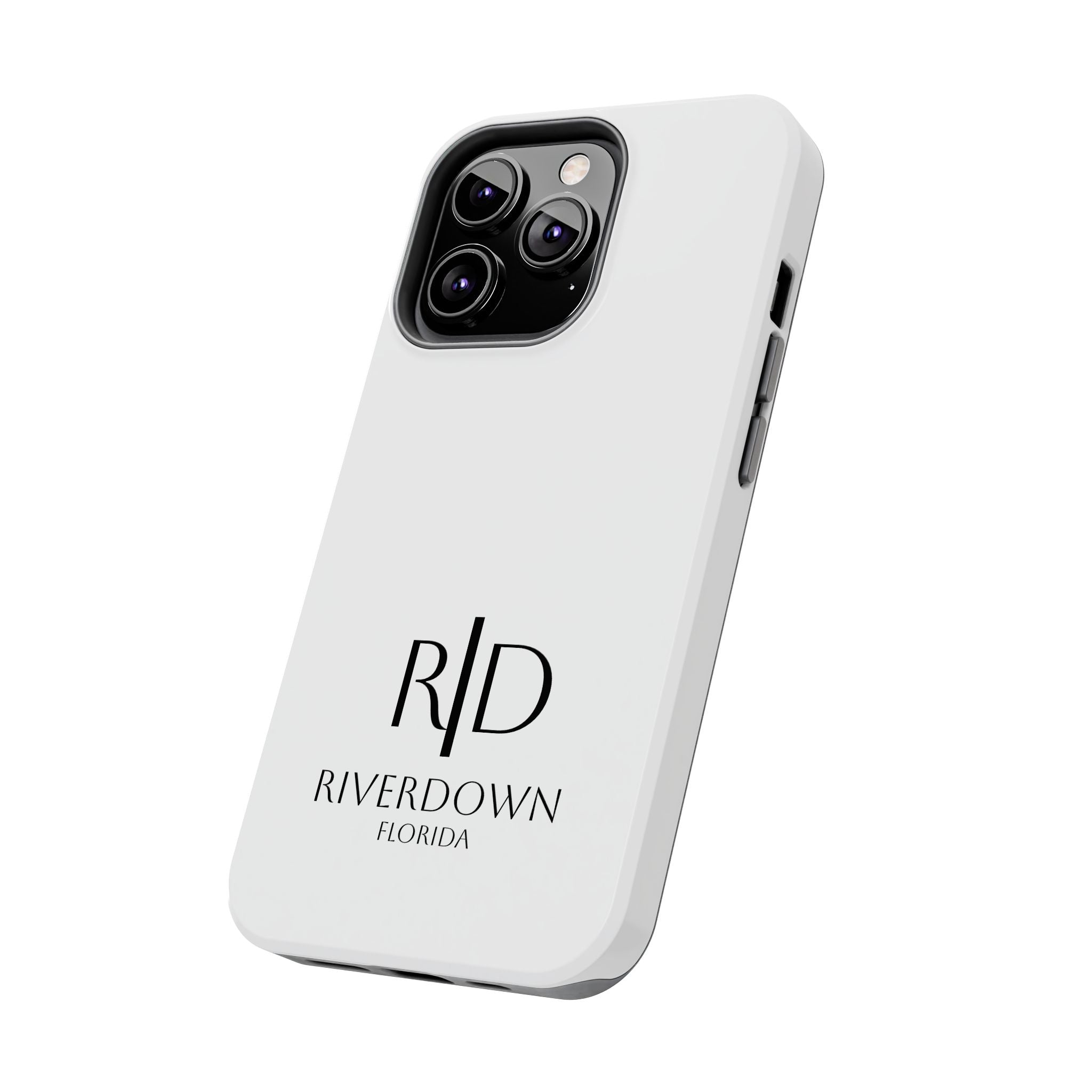 924 - Phone Case White Cap Riverdown Florida Tough Phone Case – Slim Protective iPhone Cover with R|D Logo