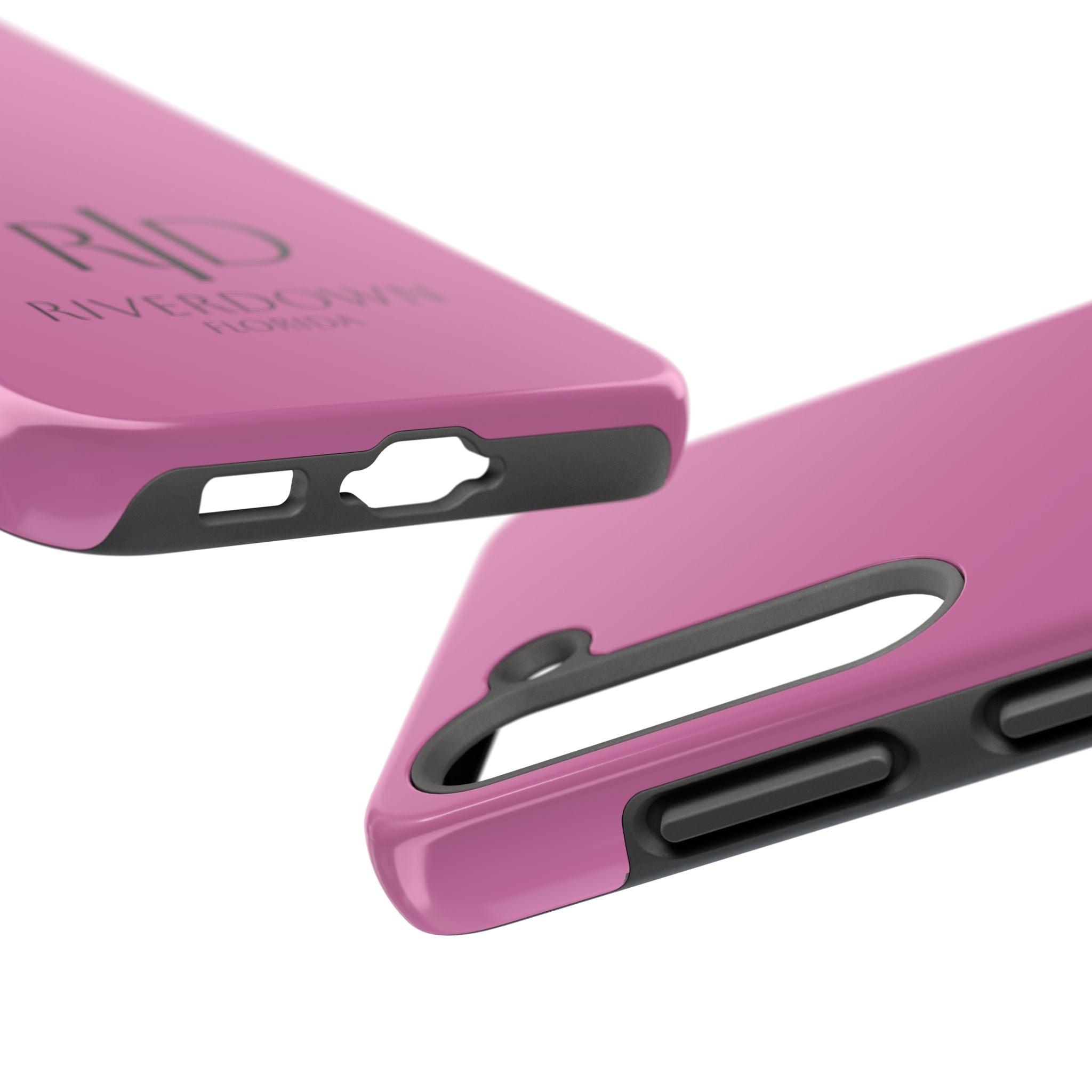 924 - Phone Case Pink Peddle Riverdown Florida Tough Phone Case – Slim Protective iPhone Cover with R|D Logo