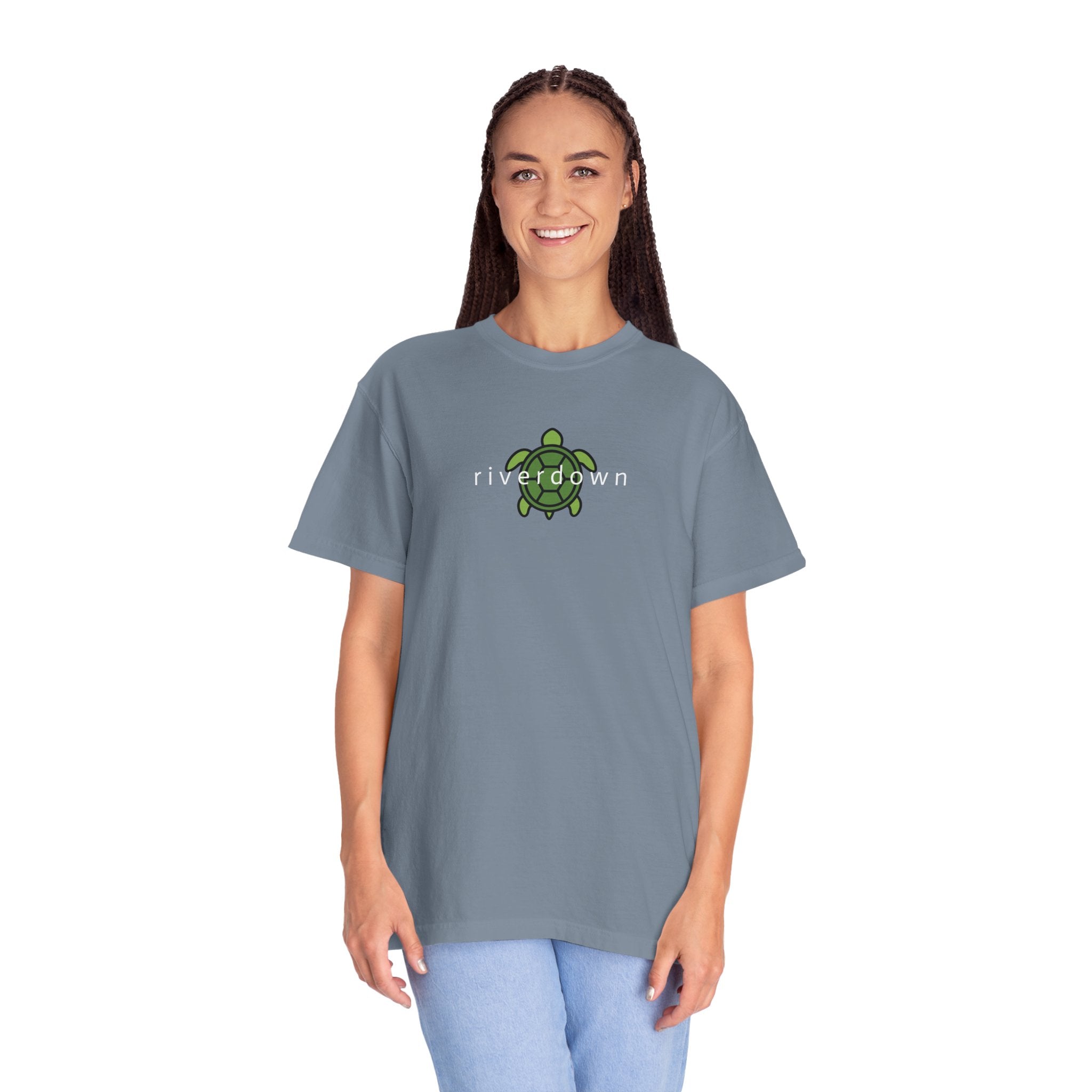10  - Tee Multi Colors Riverdown Sea Turtle - T-Shirt
