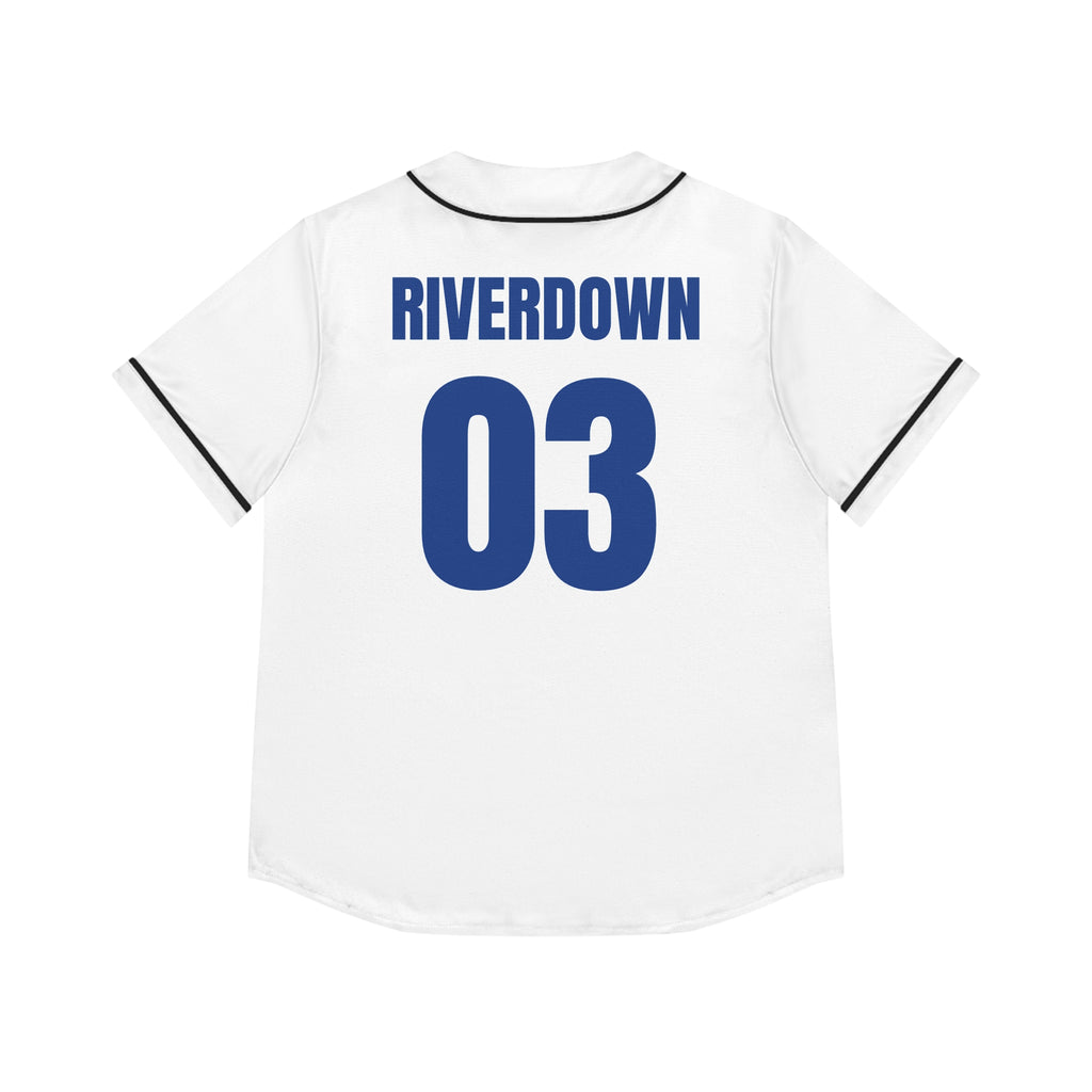 12 - Spring Training Baseball Jersey Women's Baseball Jersey — R|D Logo Front & Back