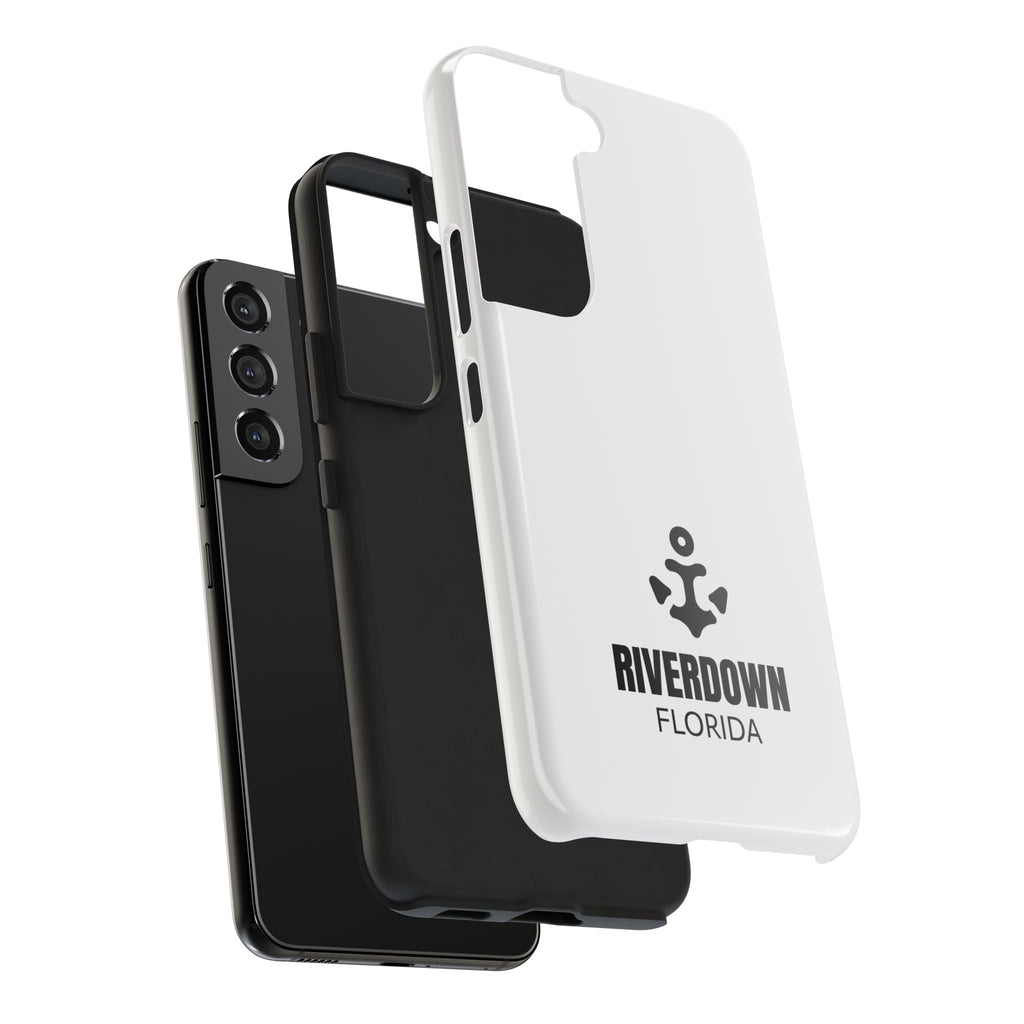 924 - Phone Case White Cap Riverdown Florida Tough Phone Case – Slim Protective iPhone Cover with R|D Logo