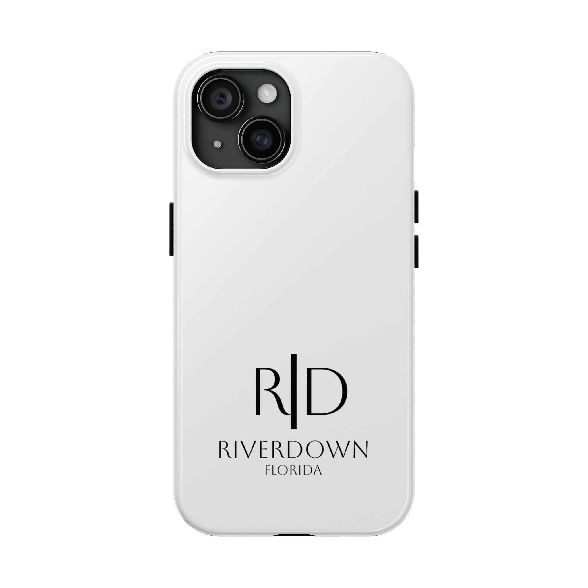 924 - Phone Case White Cap Riverdown Florida Tough Phone Case – Slim Protective iPhone Cover with R|D Logo