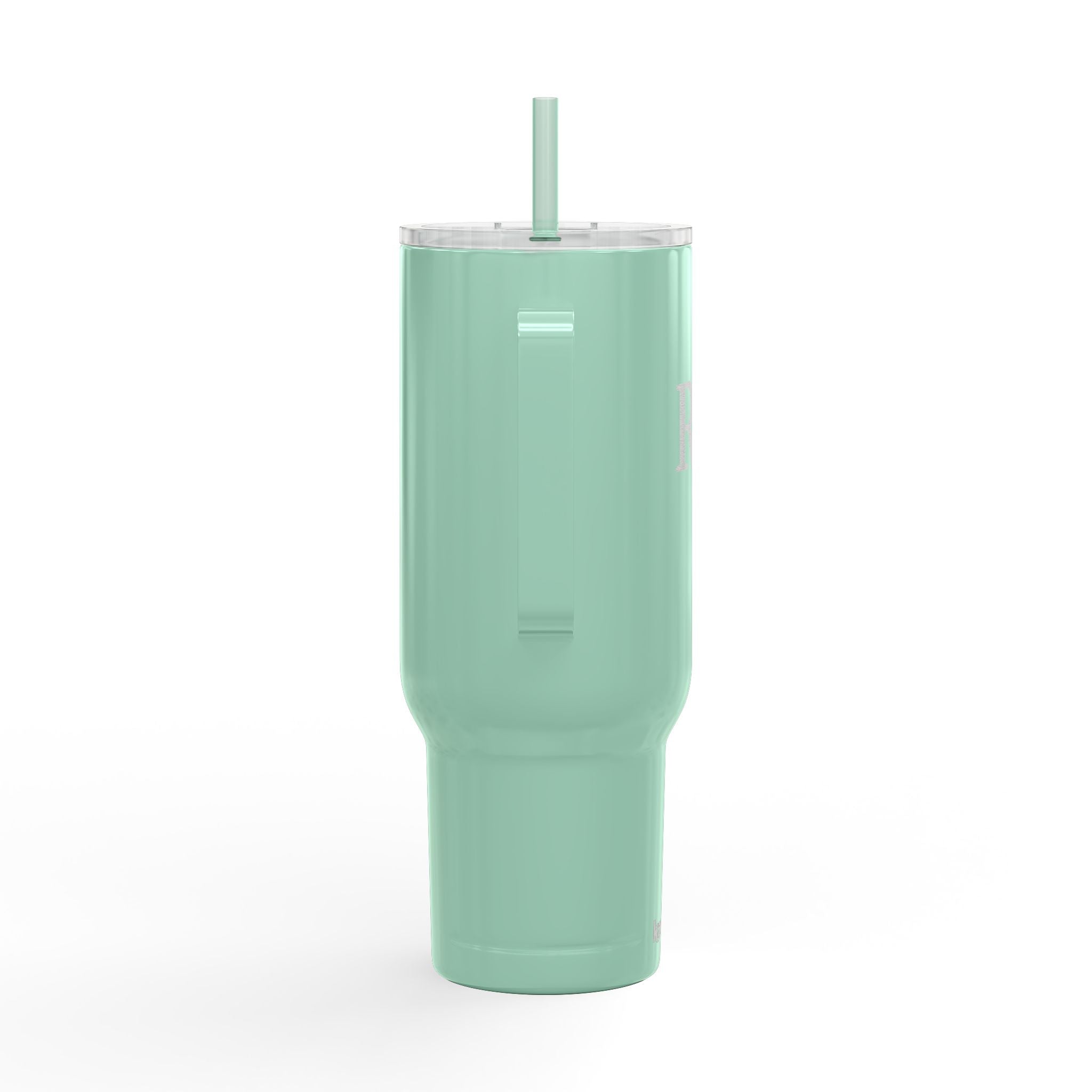 921 - Tumbler Mint 40oz Insulated Tumbler with Lid & Straw — Engravable Travel Mug