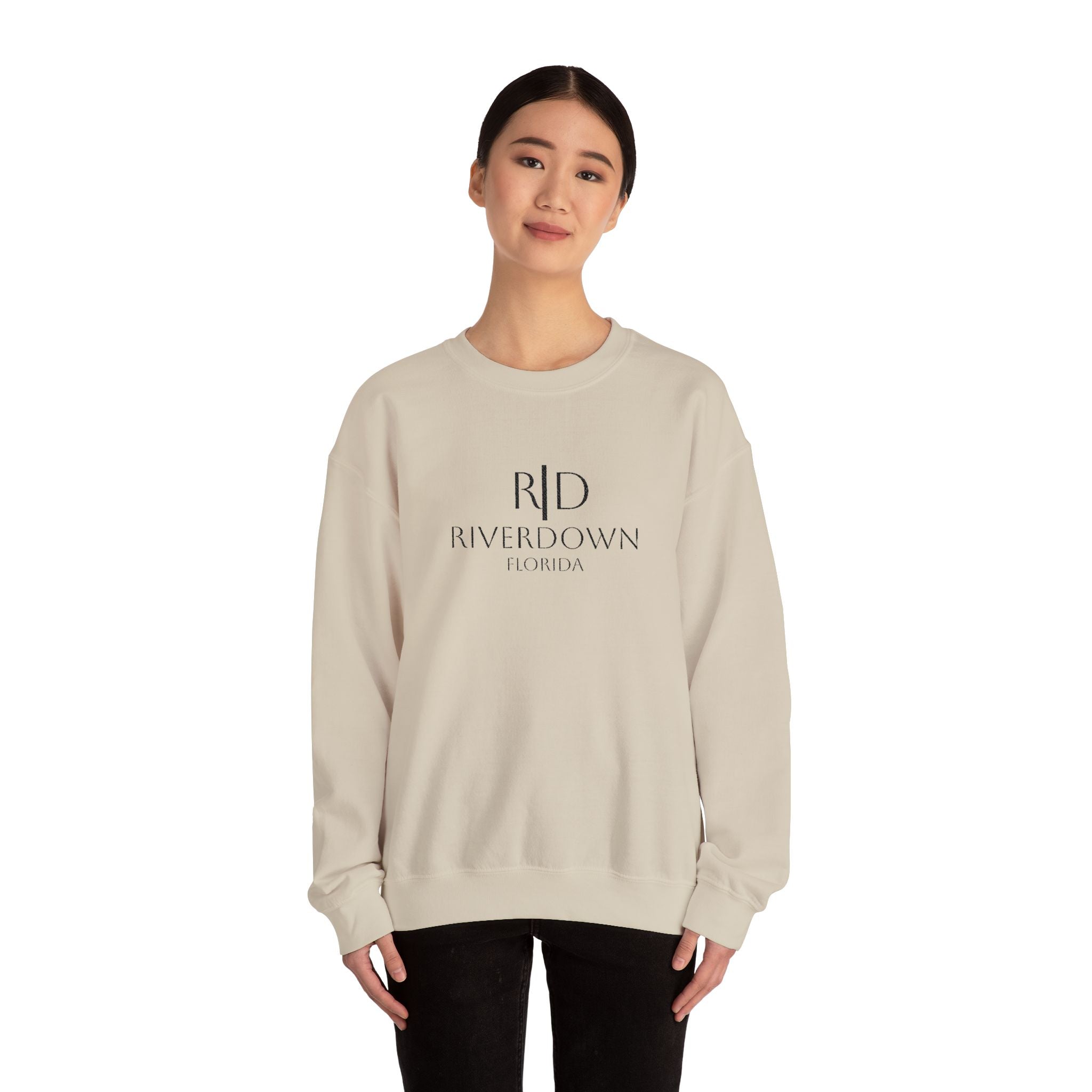 3 - Sweatshirt Embroidered Multi Colors Outfitters RD Logo Crewneck Sweatshirt